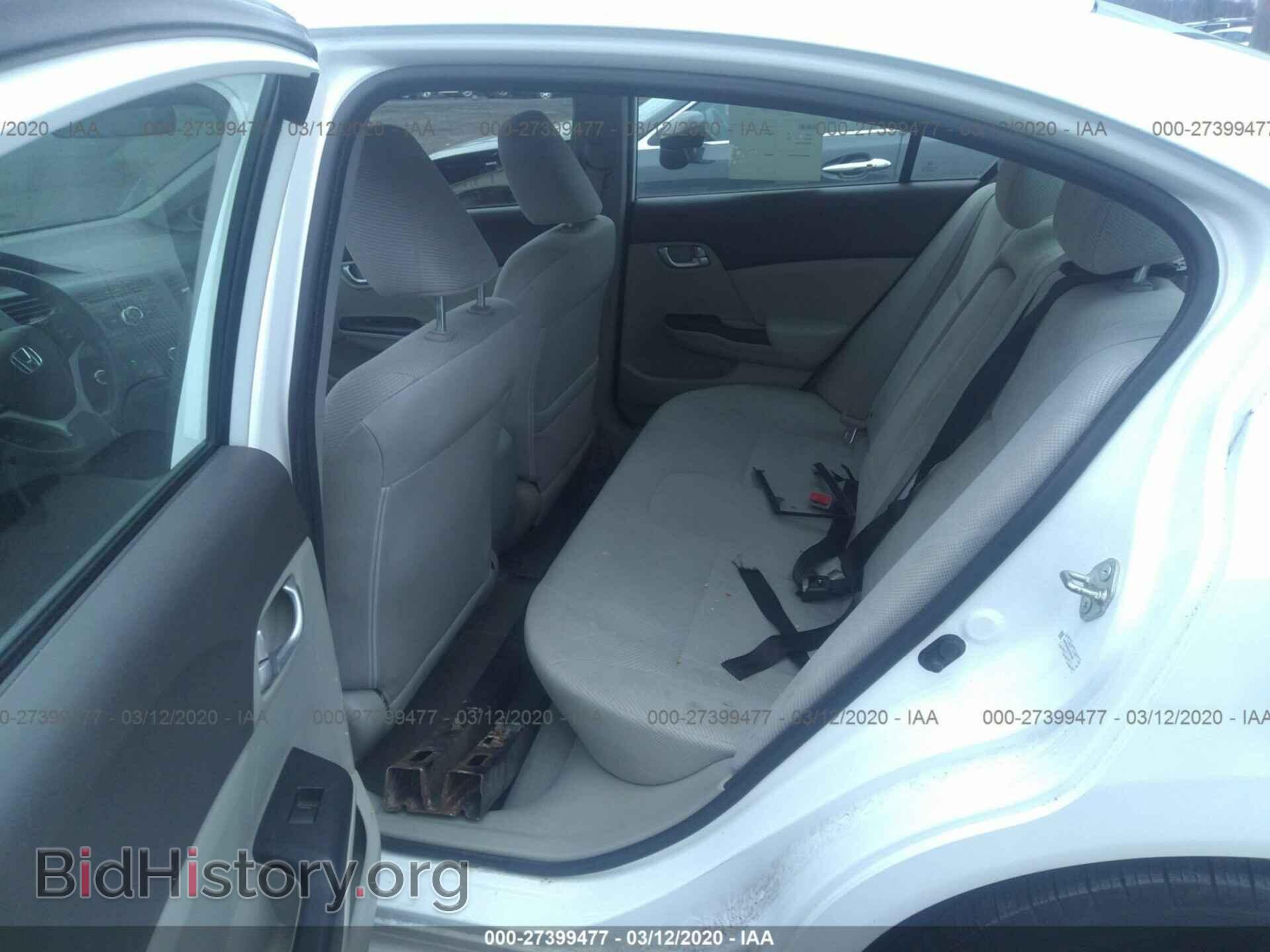 2012 HONDA CIVIC - VIN: 19XFB2F85CE367999 - Photo 8