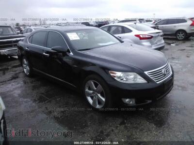 2010 Lexus LS 460l, black — VIN JTHGL5EF2A5040373, IAAI