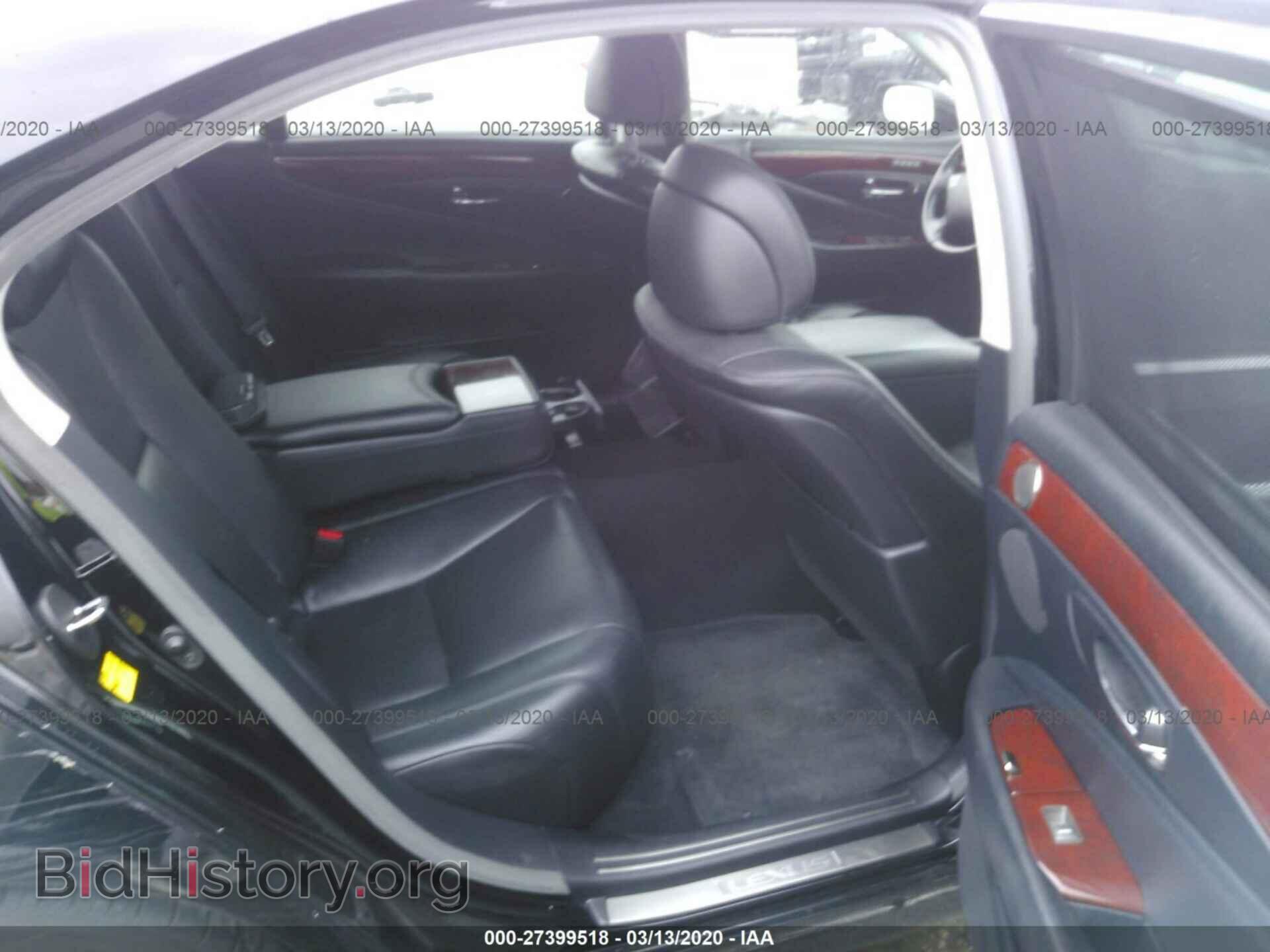 2010 LEXUS LS - VIN: JTHGL5EF2A5040373 - Фото 8