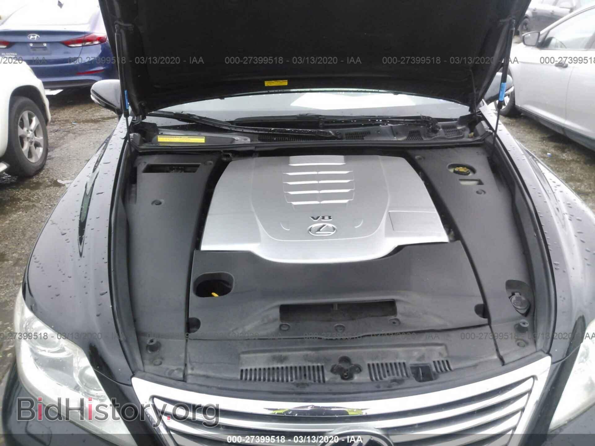 2010 LEXUS LS - VIN: JTHGL5EF2A5040373 - Фото 10