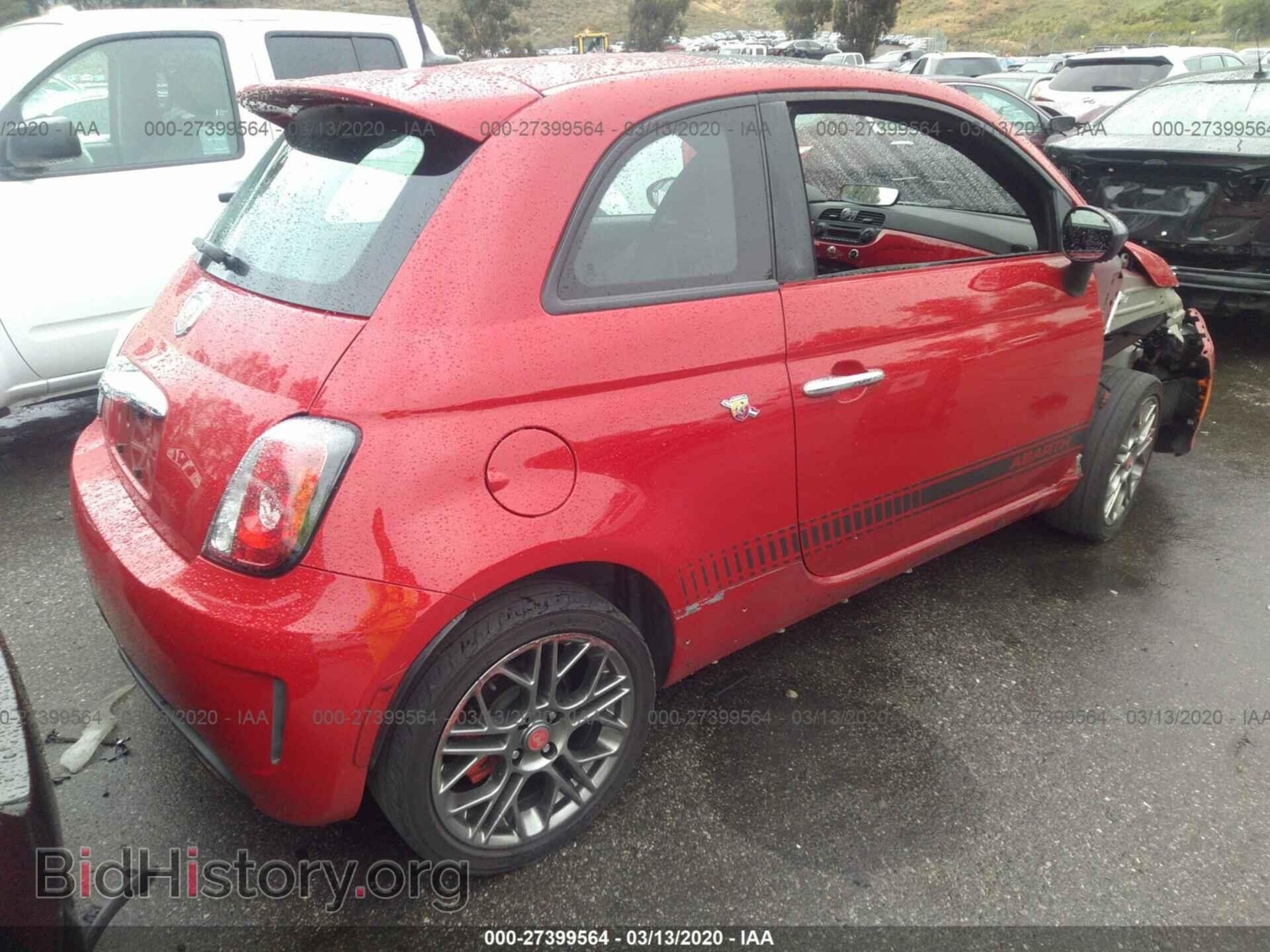 2014 FIAT 500 - VIN: 3C3CFFFH2ET288355 - Фото 4