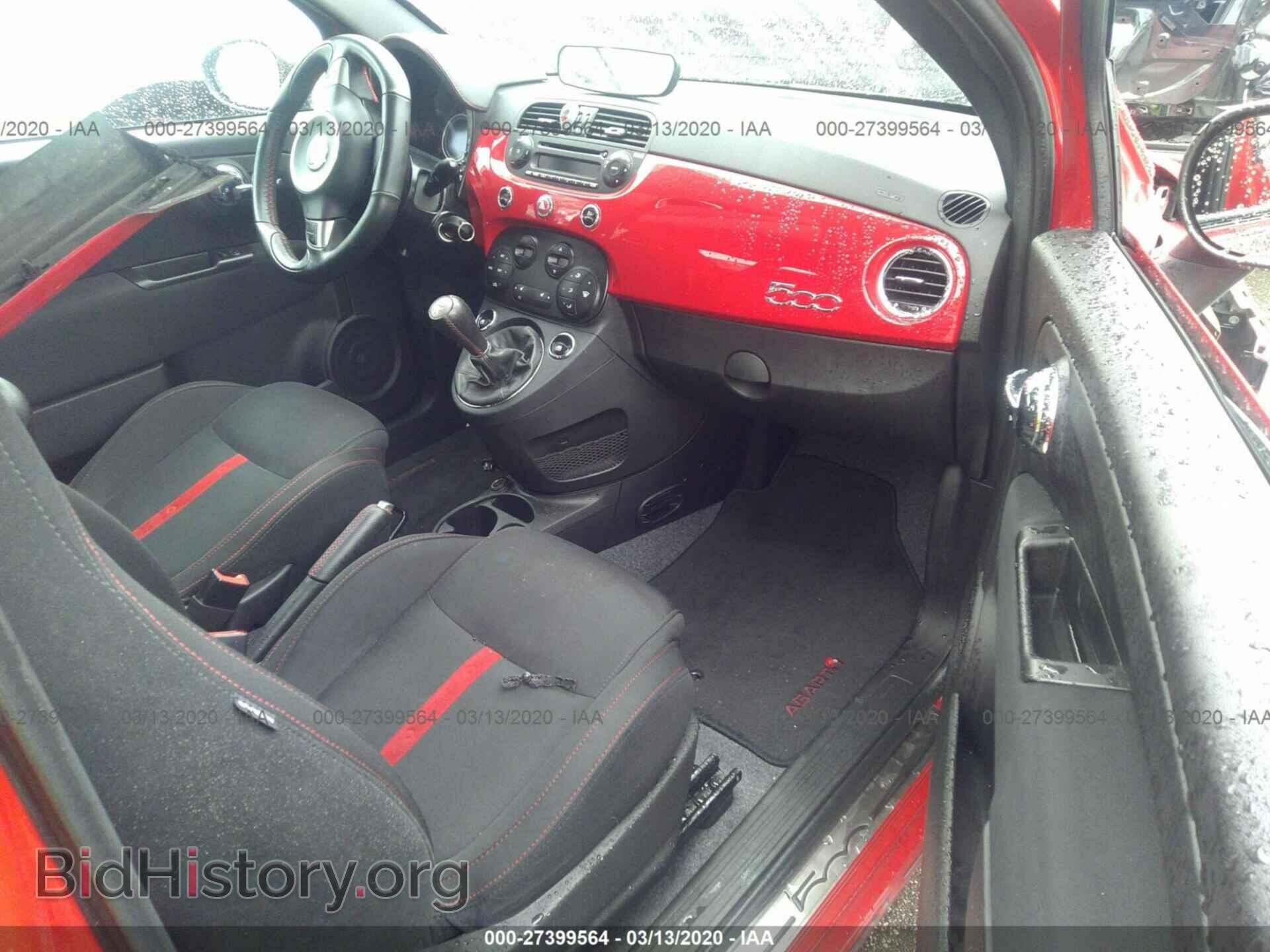 2014 FIAT 500 - VIN: 3C3CFFFH2ET288355 - Фото 5