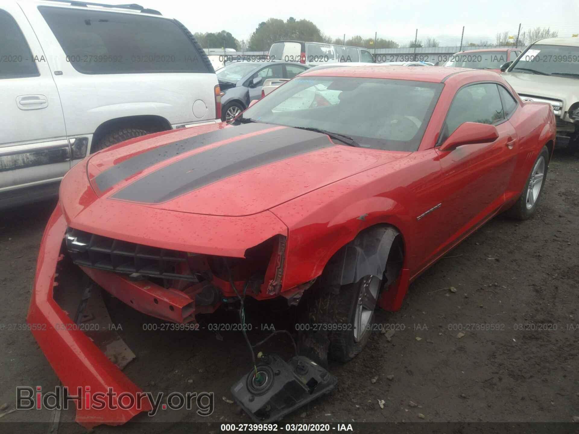 2011 CHEVROLET CAMARO - VIN: 2G1FB1ED7B9200638 - Фото 2