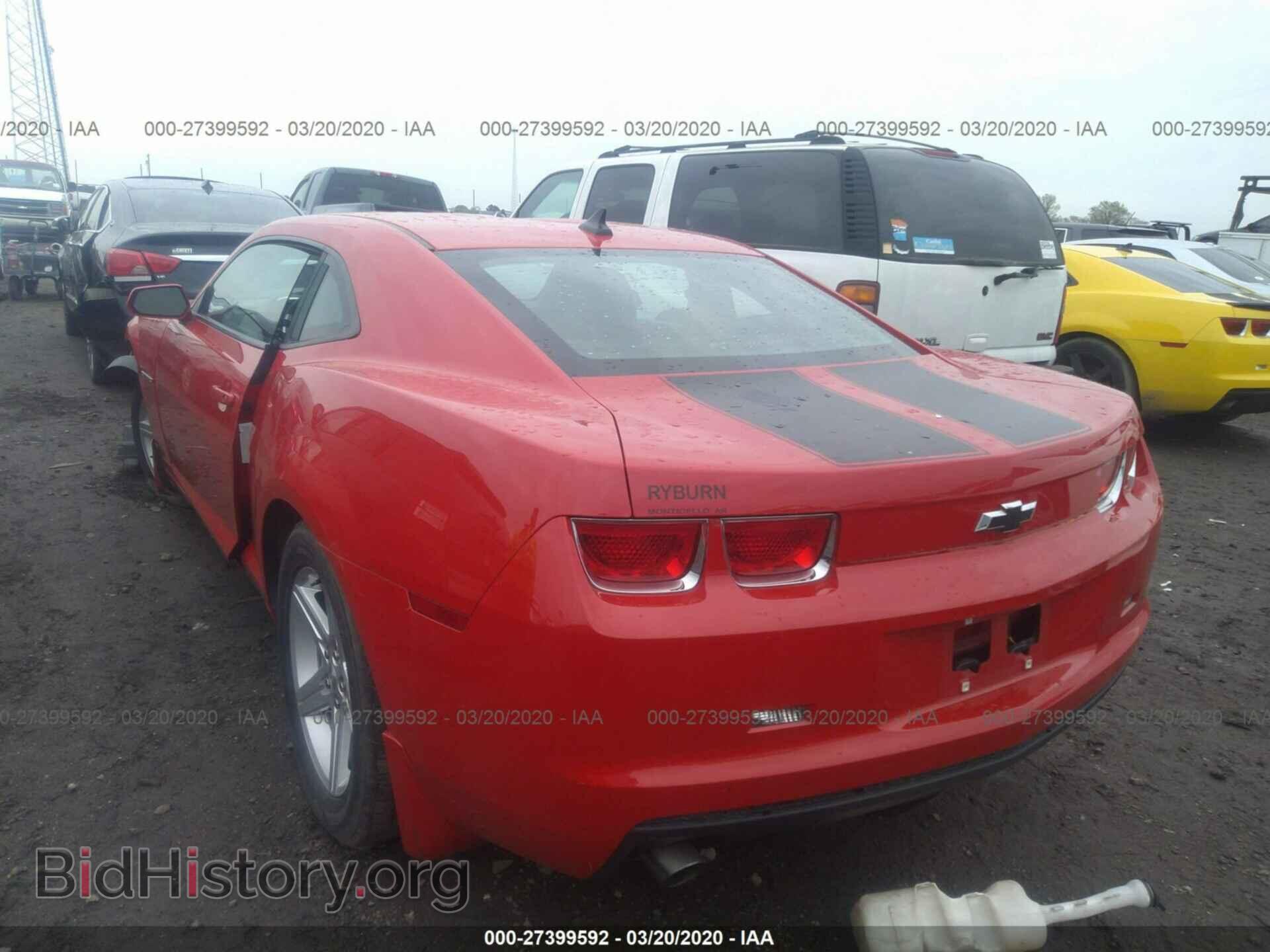 2011 CHEVROLET CAMARO - VIN: 2G1FB1ED7B9200638 - Фото 3