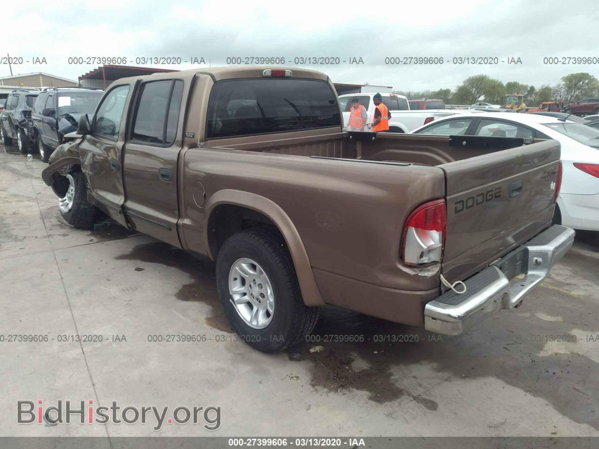 2001 DODGE DAKOTA - VIN: 1B7GG2AN01S204318 - Фото 3