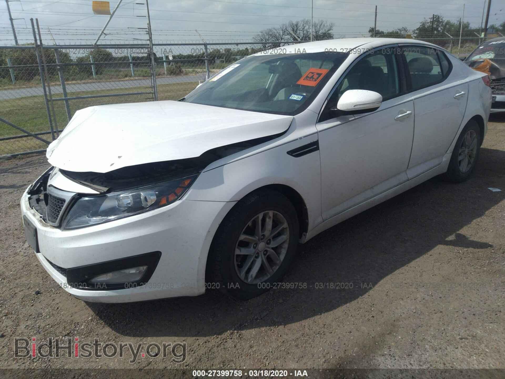 2013 KIA OPTIMA - VIN: 5XXGM4A79DG238021 - Фото 2