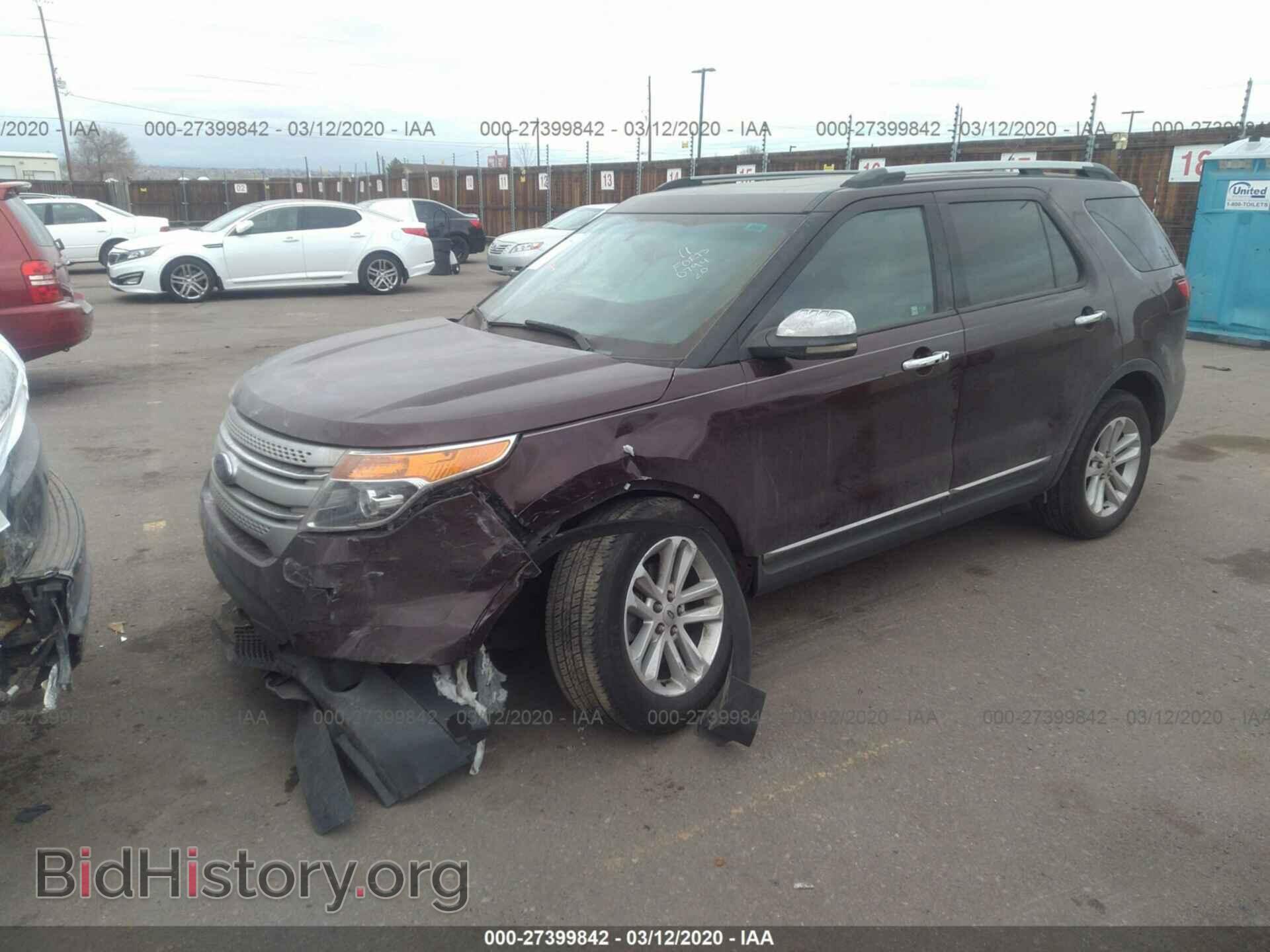 2011 FORD EXPLORER - VIN: 1FMHK7D84BGA01101 - Фото 2