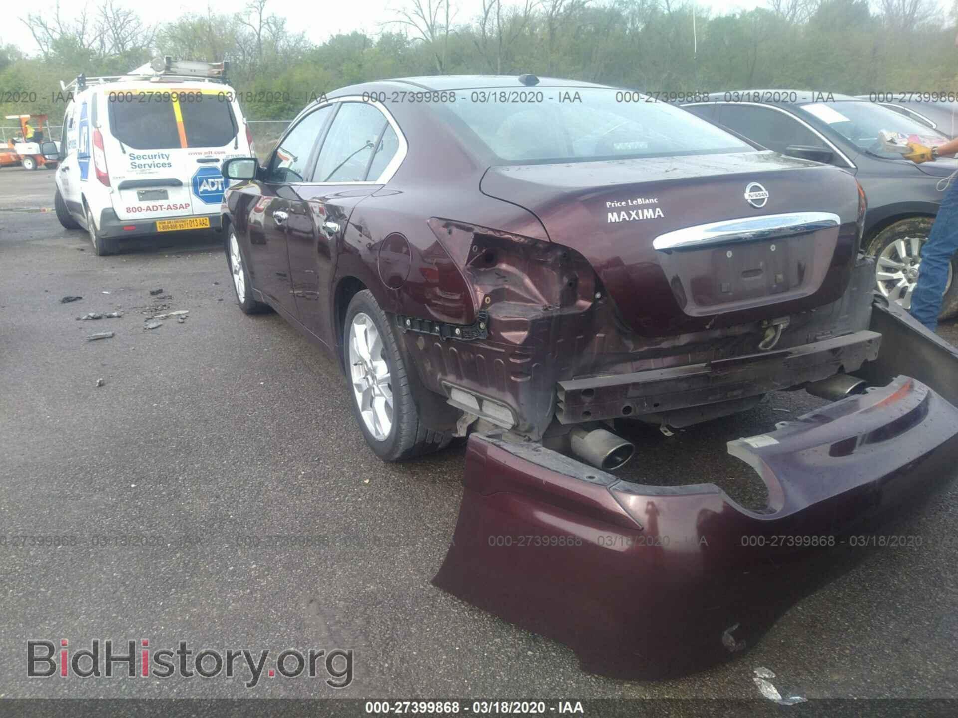 2014 NISSAN MAXIMA - VIN: 1N4AA5AP9EC482294 - Фото 3