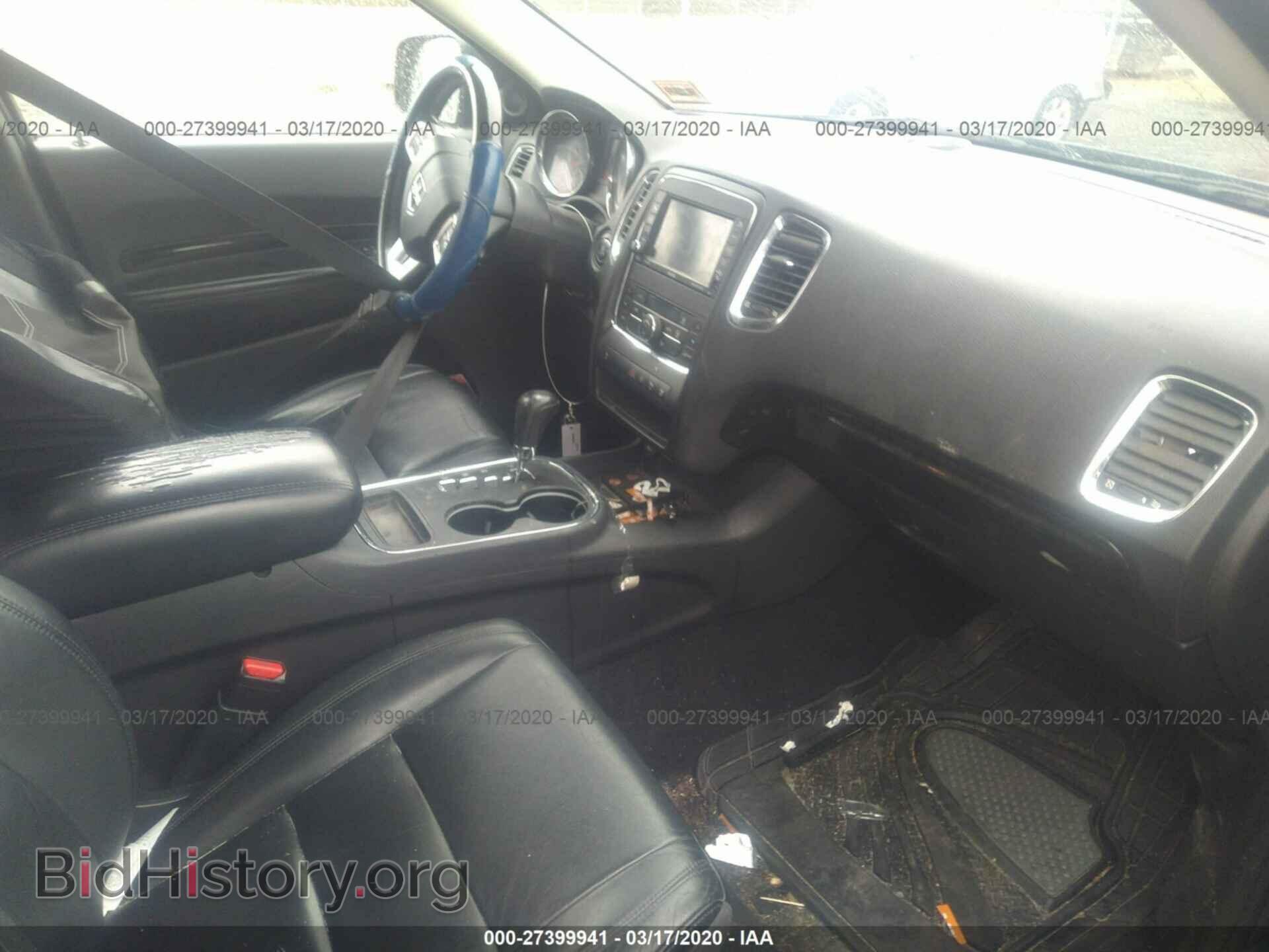 2012 DODGE DURANGO - VIN: 1C4RDJDGXCC164299 - Фото 5