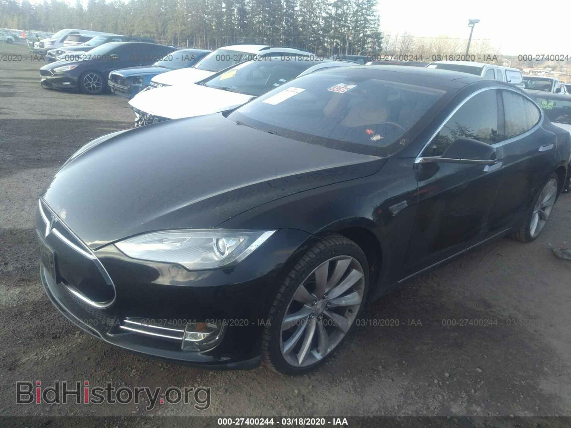 2013 TESLA MODEL S - VIN: 5YJSA1CNXDFP10825 - Photo 2