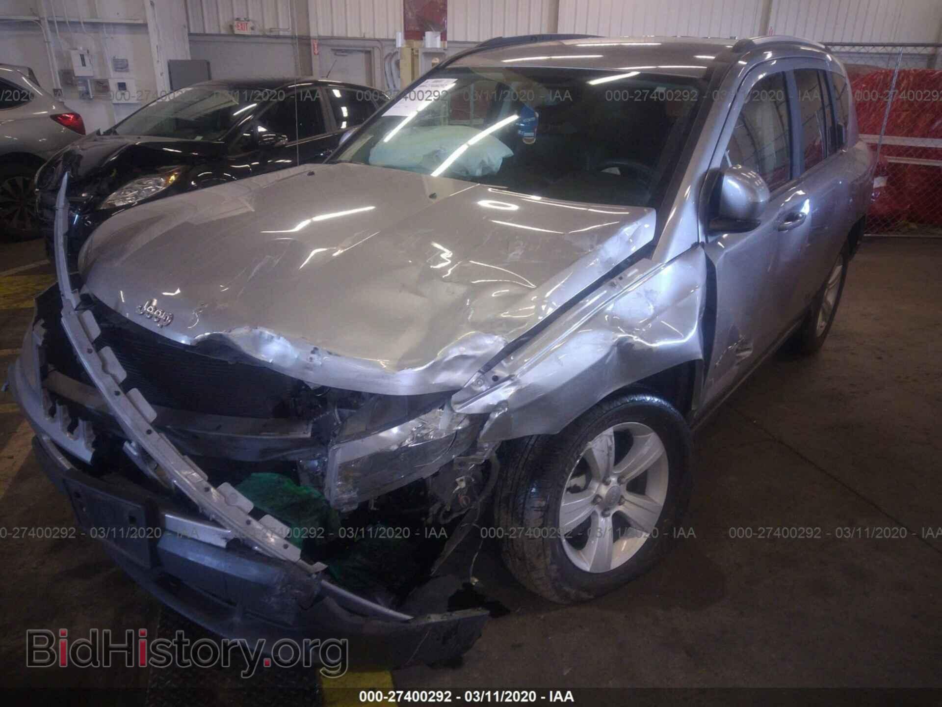 2016 JEEP COMPASS - VIN: 1C4NJDEBXGD757947 - Фото 2