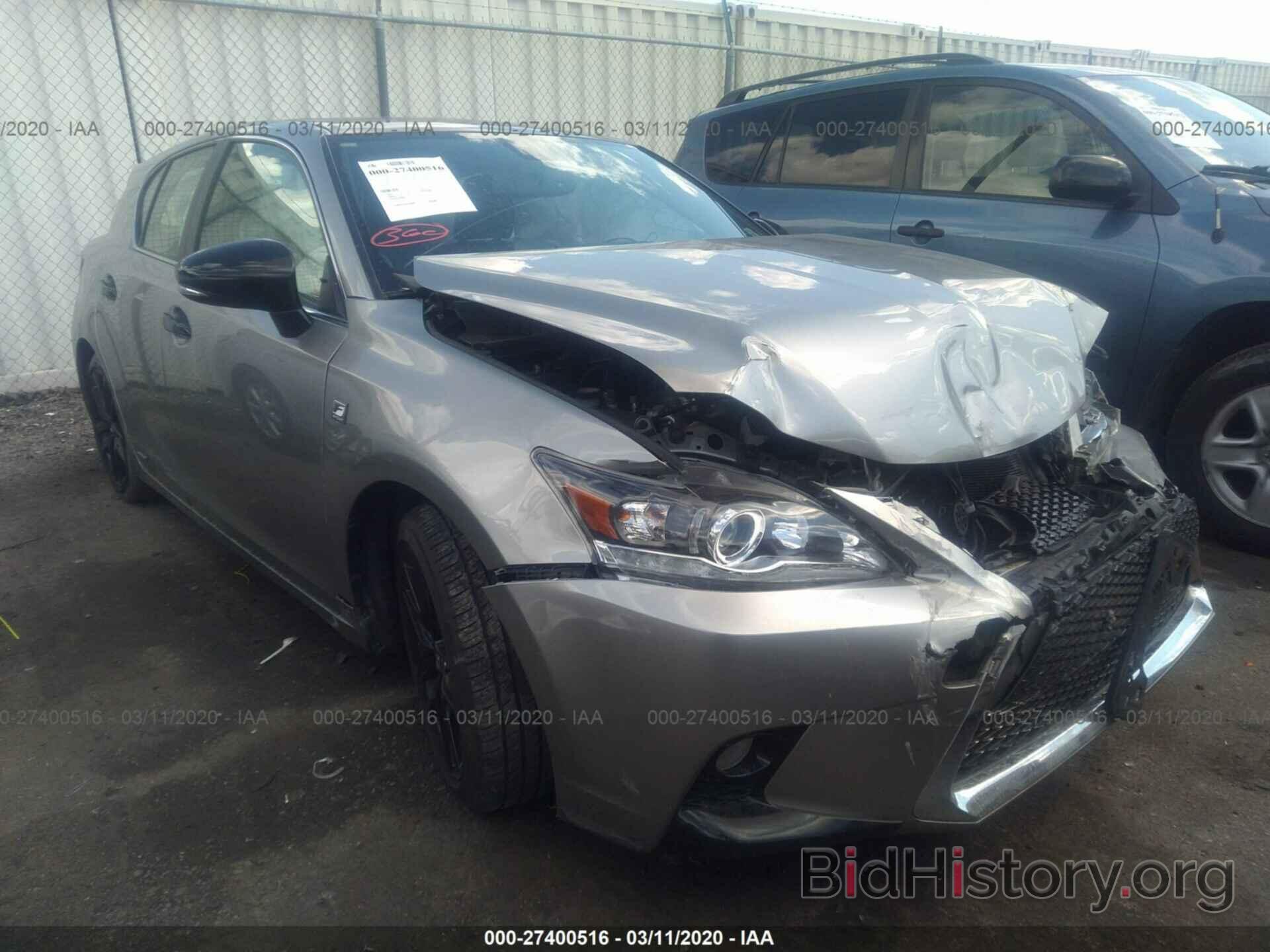 Photo JTHKD5BHXG2272050 - LEXUS CT 2016