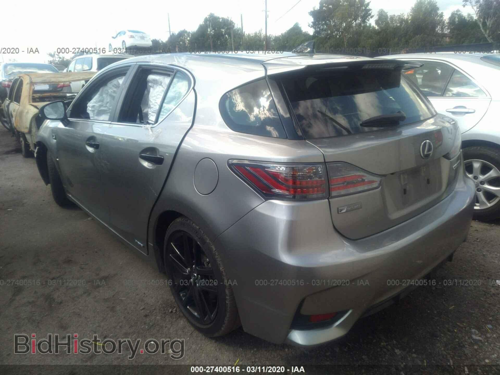 2016 LEXUS CT - VIN: JTHKD5BHXG2272050 - Фото 3