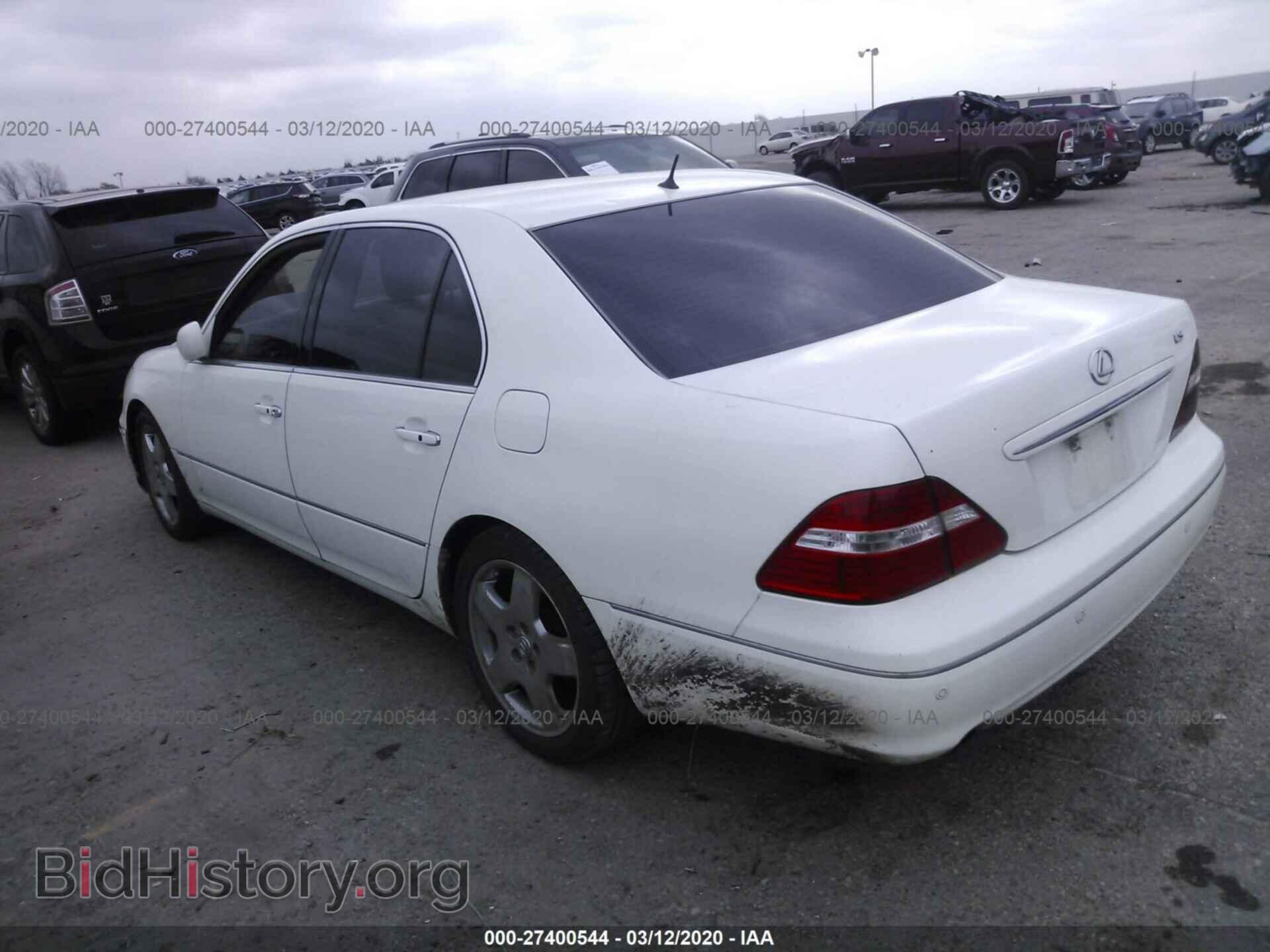 2005 LEXUS LS - VIN: JTHBN36F655004330 - Фото 3