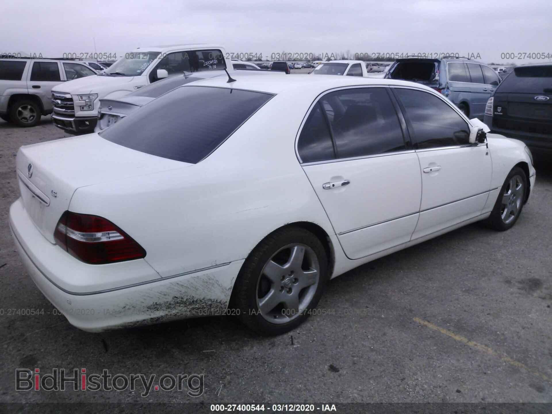 2005 LEXUS LS - VIN: JTHBN36F655004330 - Фото 4