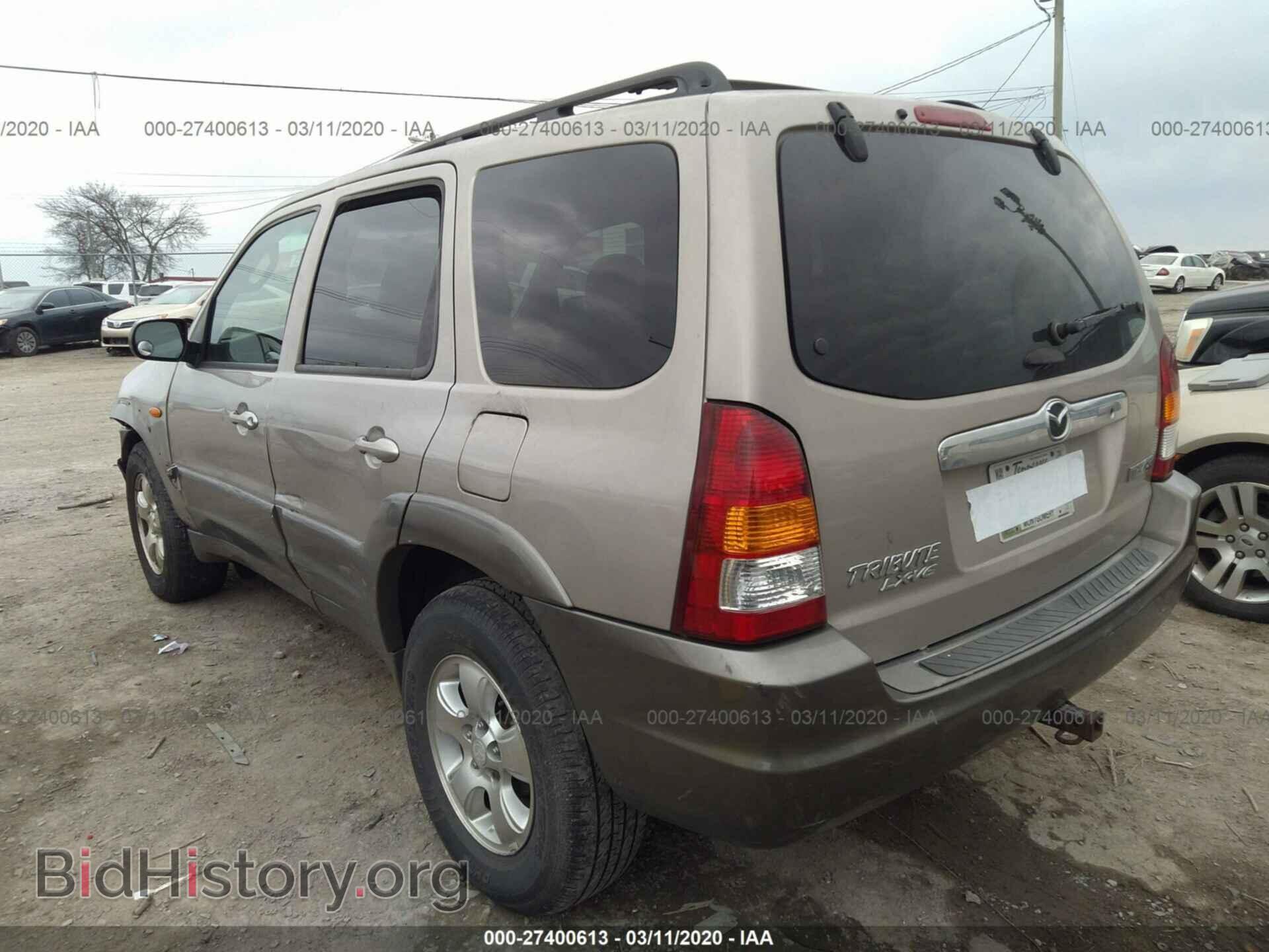 2002 MAZDA TRIBUTE - VIN: 4F2YU09102KM46711 - Фото 3