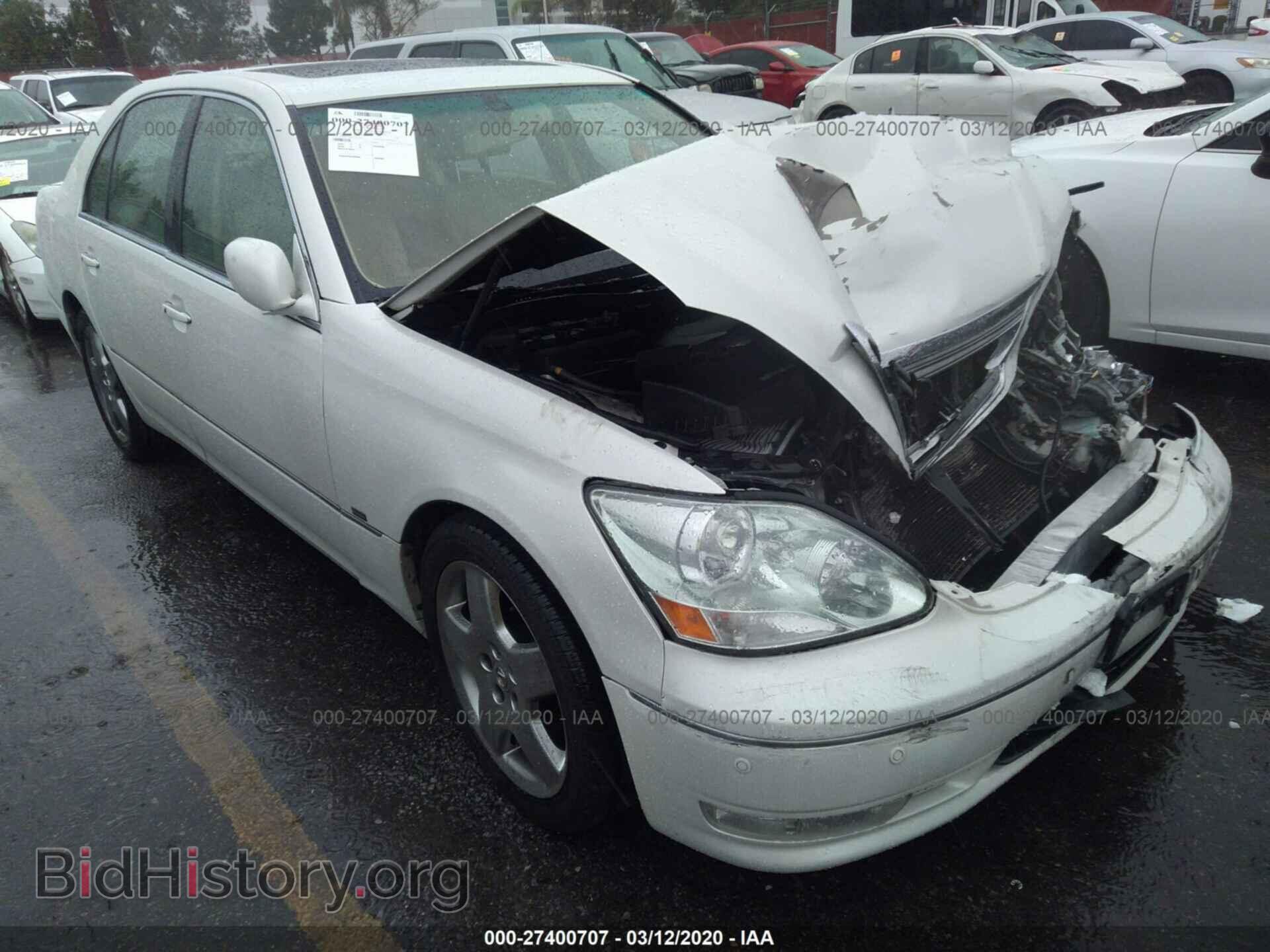 Фотография JTHBN36F840162163 - LEXUS LS 2004