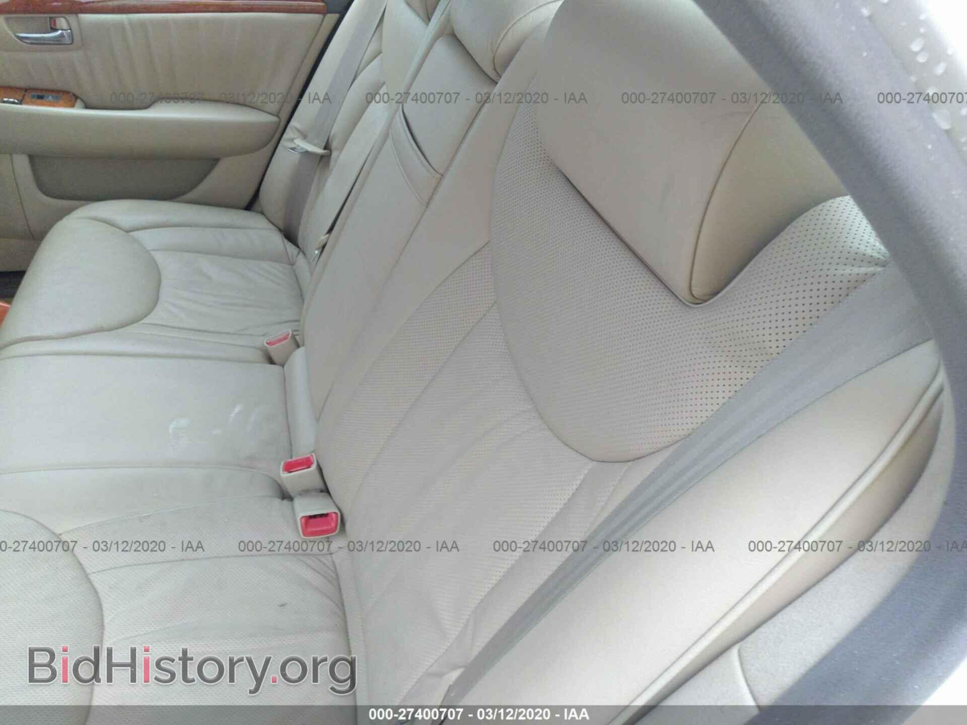 2004 LEXUS LS - VIN: JTHBN36F840162163 - Фото 8