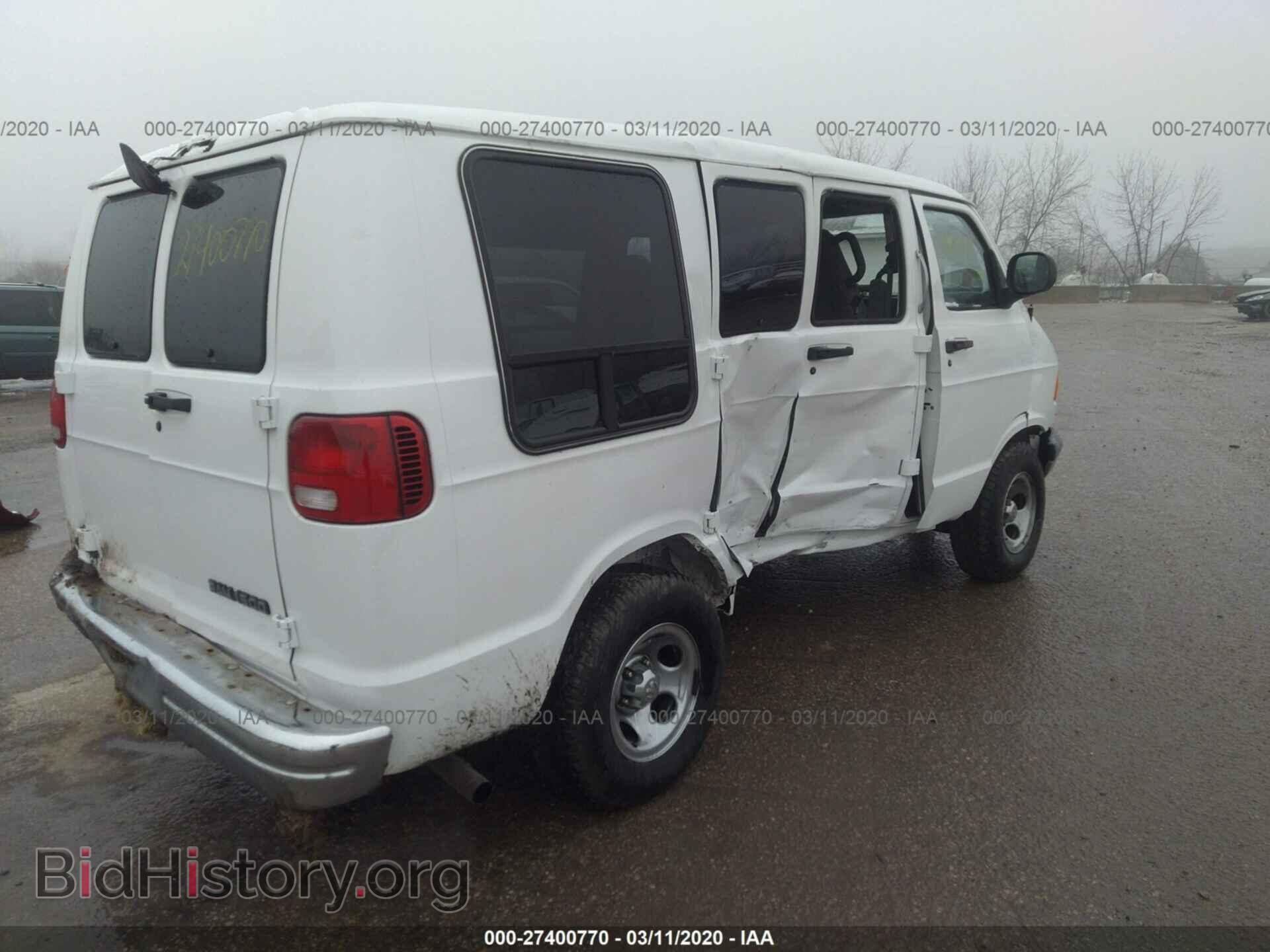 1999 DODGE RAM VAN - VIN: 2B6HB11Y0XK502849 - Фото 4