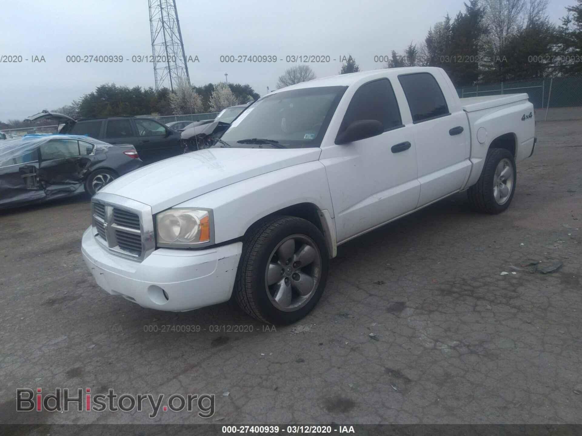 2007 DODGE DAKOTA - VIN: 1D7HW48K37S118336 - Фото 2