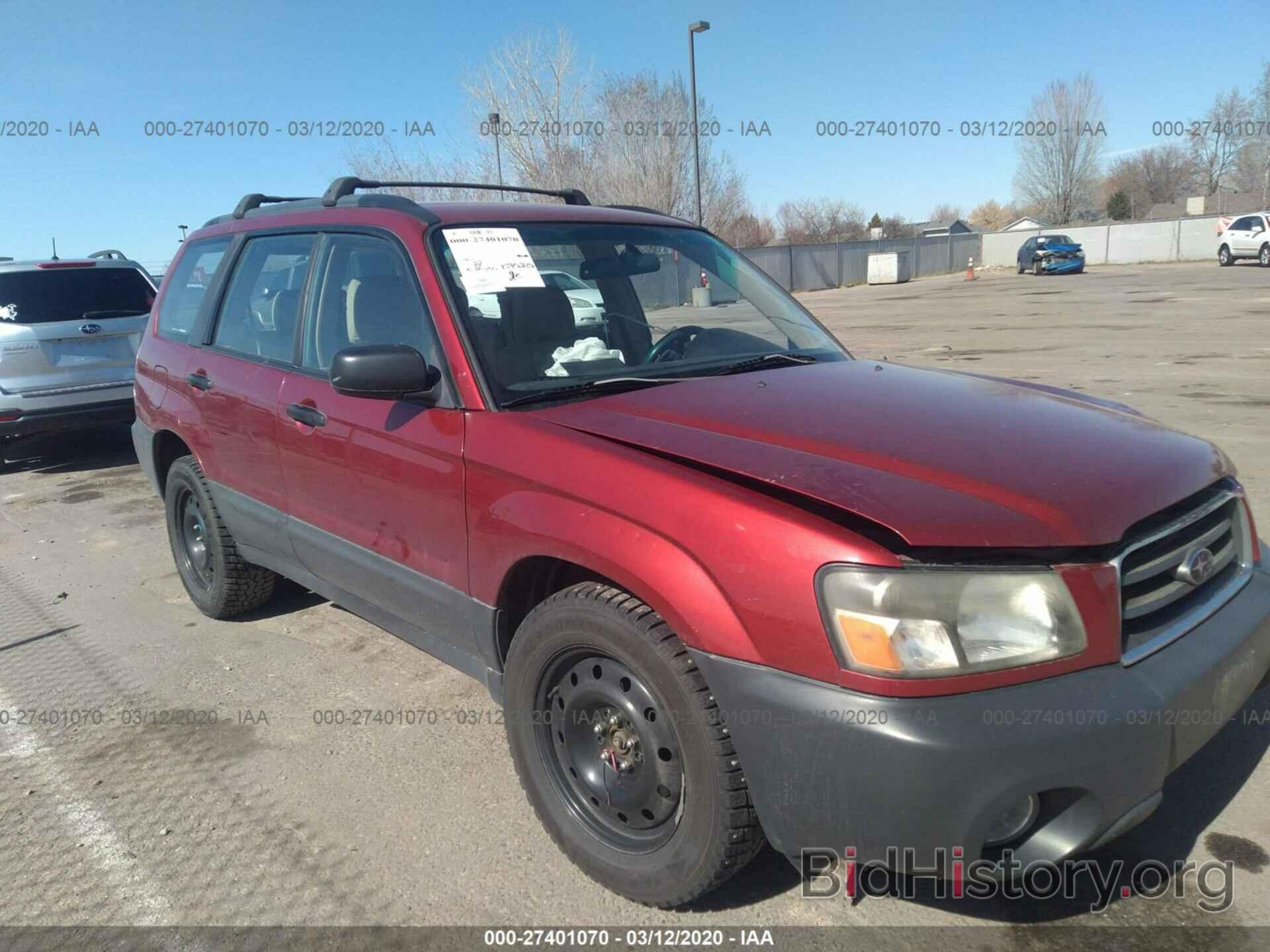 Photo JF1SG63685H749523 - SUBARU FORESTER 2005