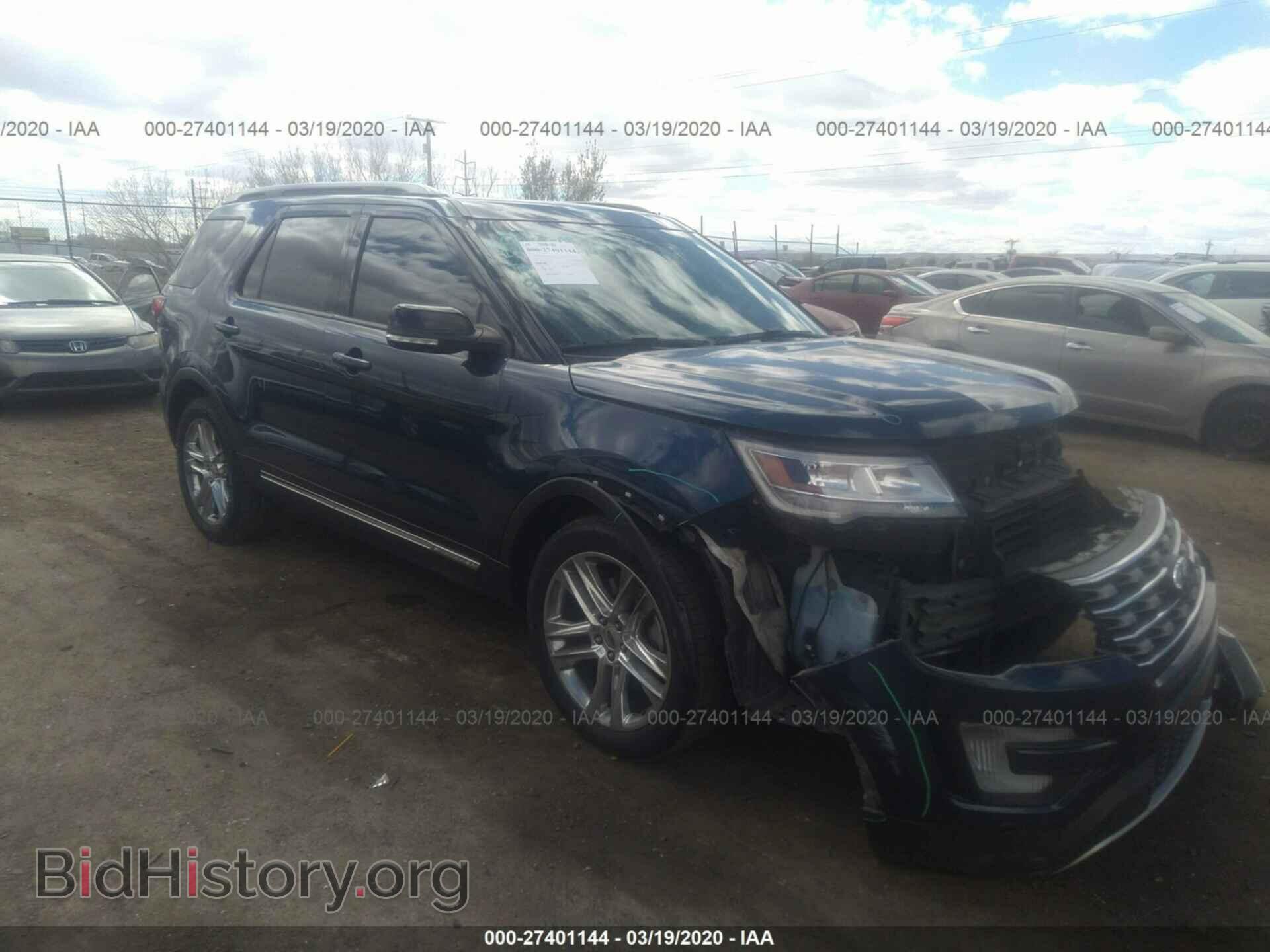 Фотография 1FM5K7D80GGD27780 - FORD EXPLORER 2016
