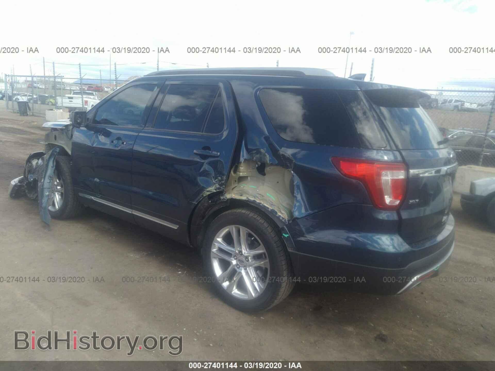 2016 FORD EXPLORER - VIN: 1FM5K7D80GGD27780 - Фото 3