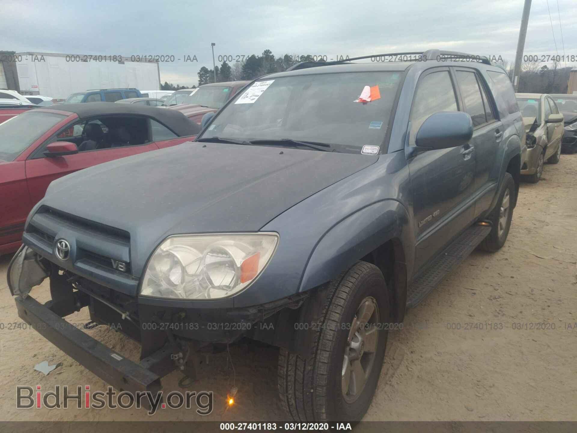 2005 TOYOTA 4RUNNER - VIN: JTEBT17R658024625 - Фото 2