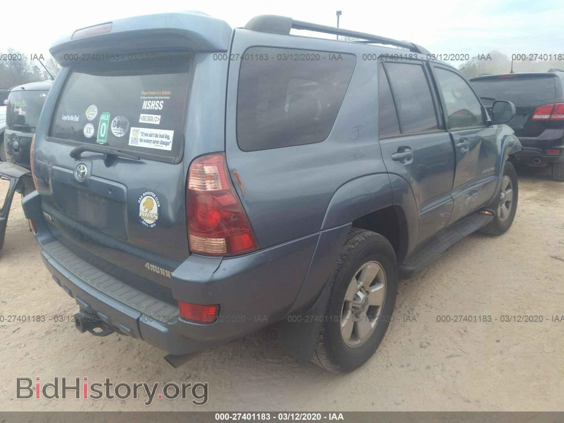 2005 TOYOTA 4RUNNER - VIN: JTEBT17R658024625 - Фото 4