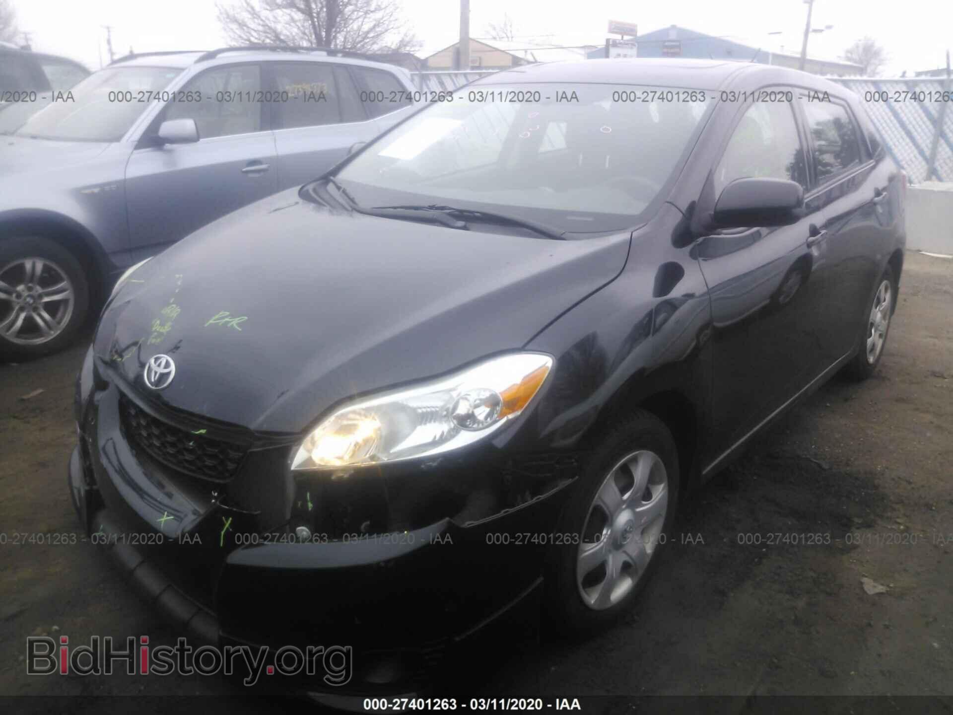 2009 TOYOTA COROLLA MATRIX - VIN: 2T1KE40E49C022017 - Фото 2
