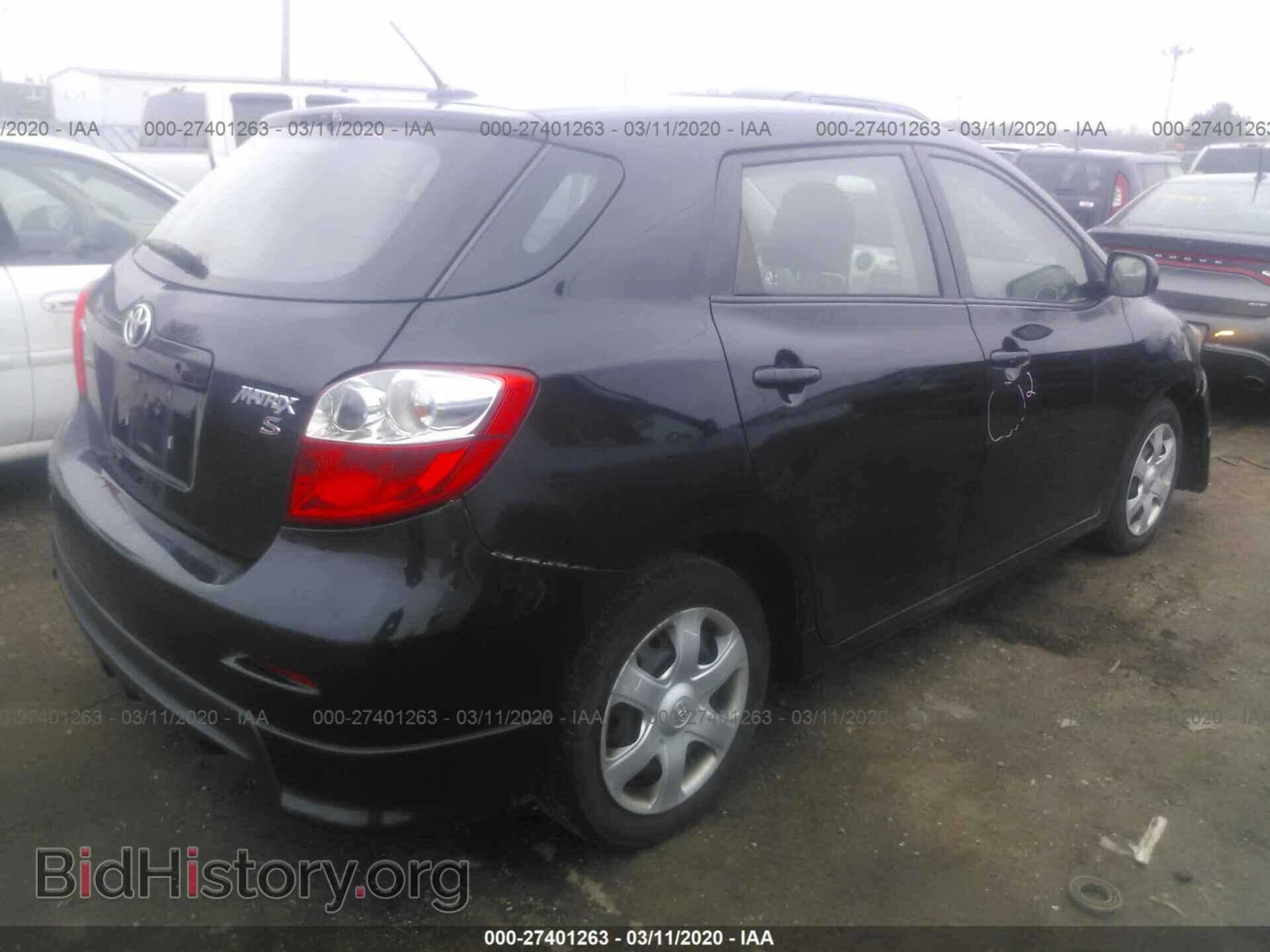 2009 TOYOTA COROLLA MATRIX - VIN: 2T1KE40E49C022017 - Фото 4