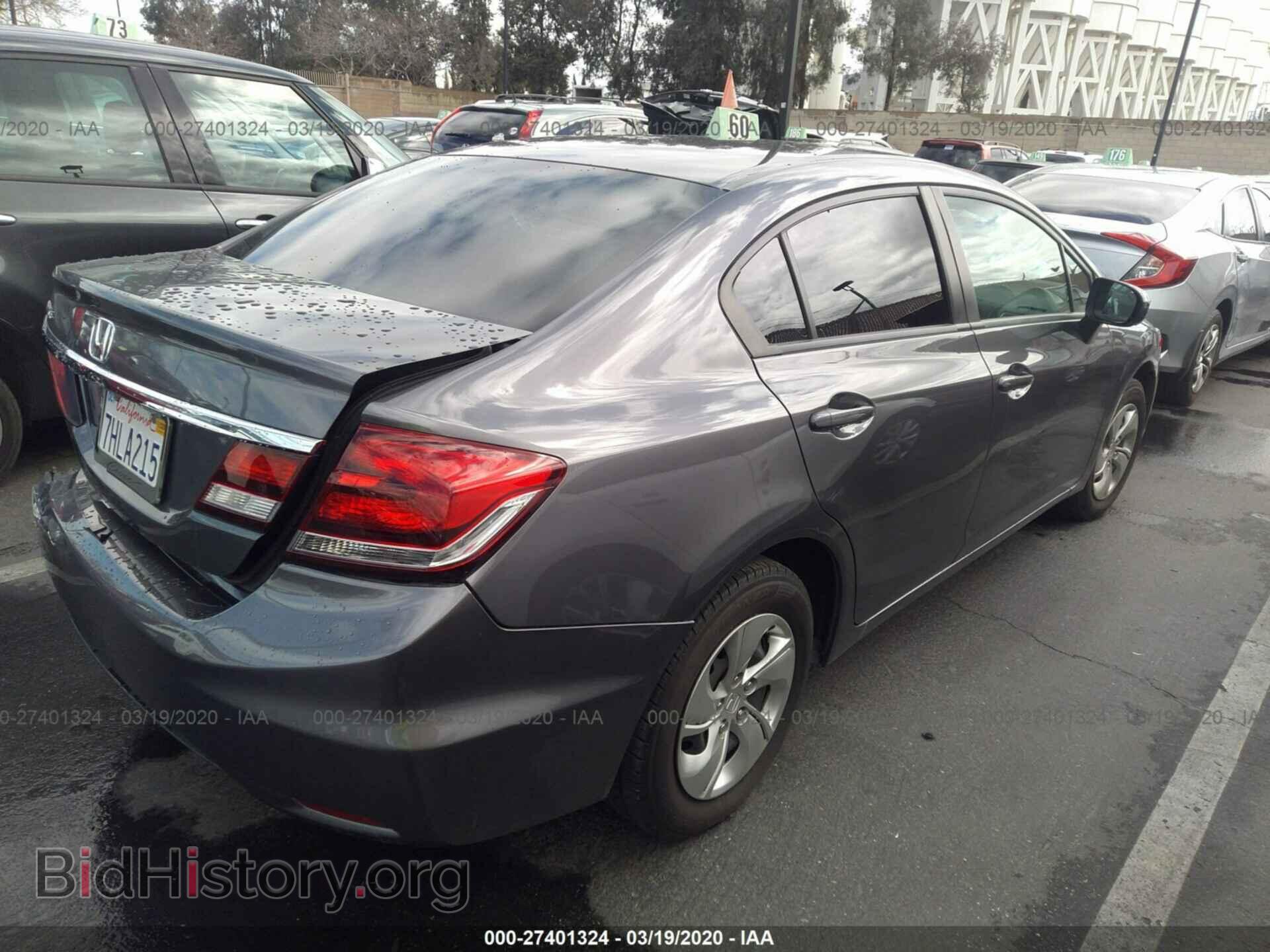 2014 HONDA CIVIC - VIN: 19XFB2F57EE270876 - Фото 4