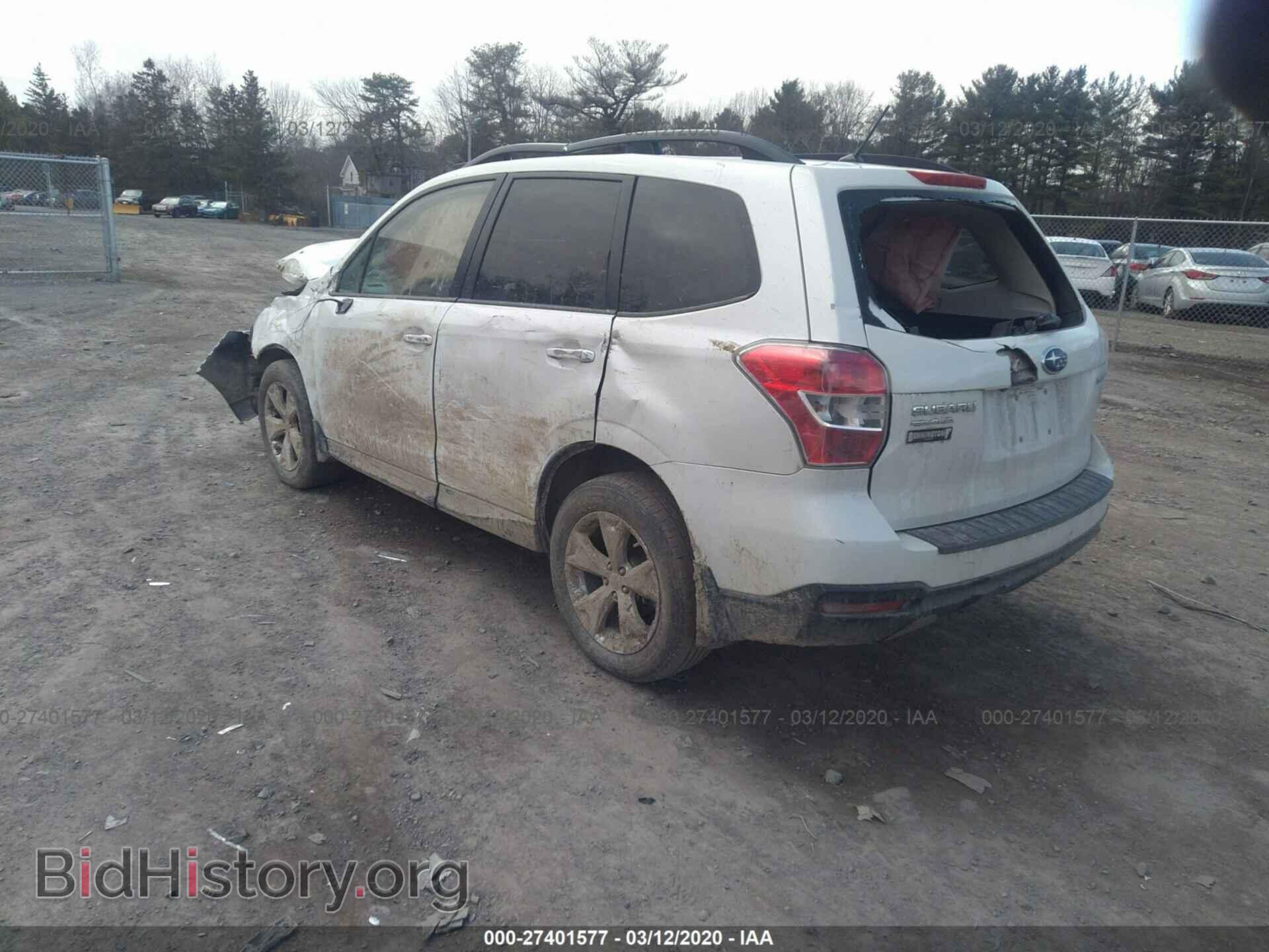 2014 SUBARU FORESTER - VIN: JF2SJAEC7EH538476 - Фото 3