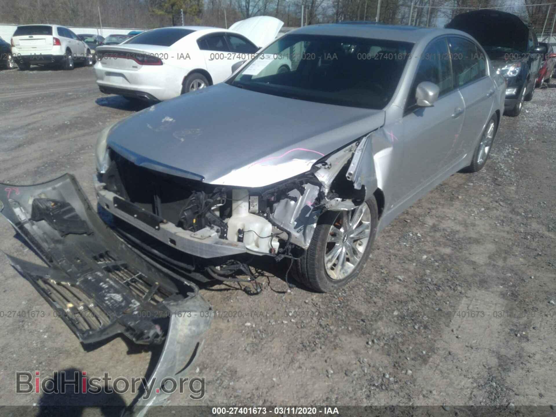 2012 HYUNDAI GENESIS - VIN: KMHGC4DD2CU151134 - Фото 6
