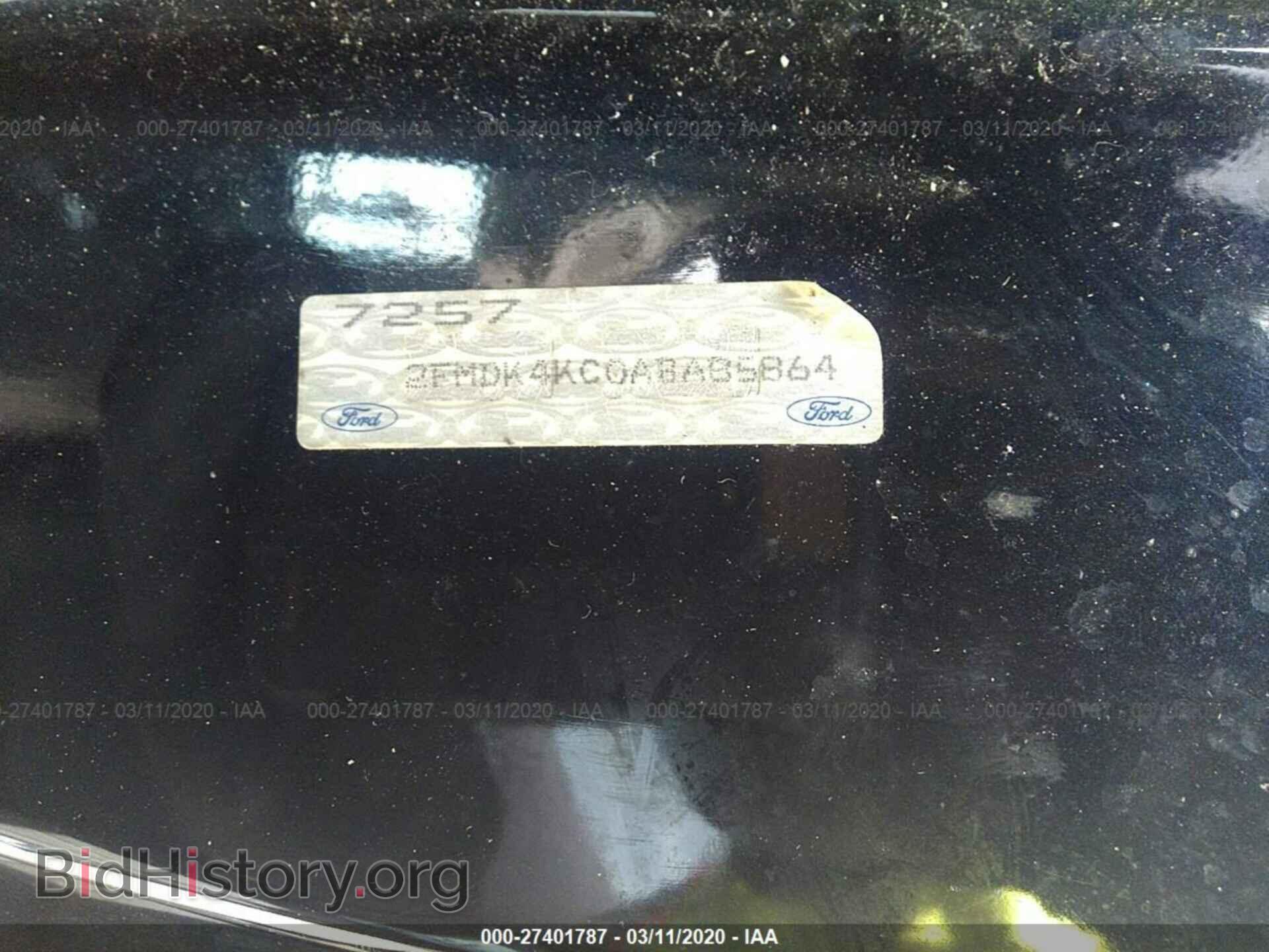2010 FORD EDGE - VIN: 2FMDK4KC0ABA85864 - Фото 9