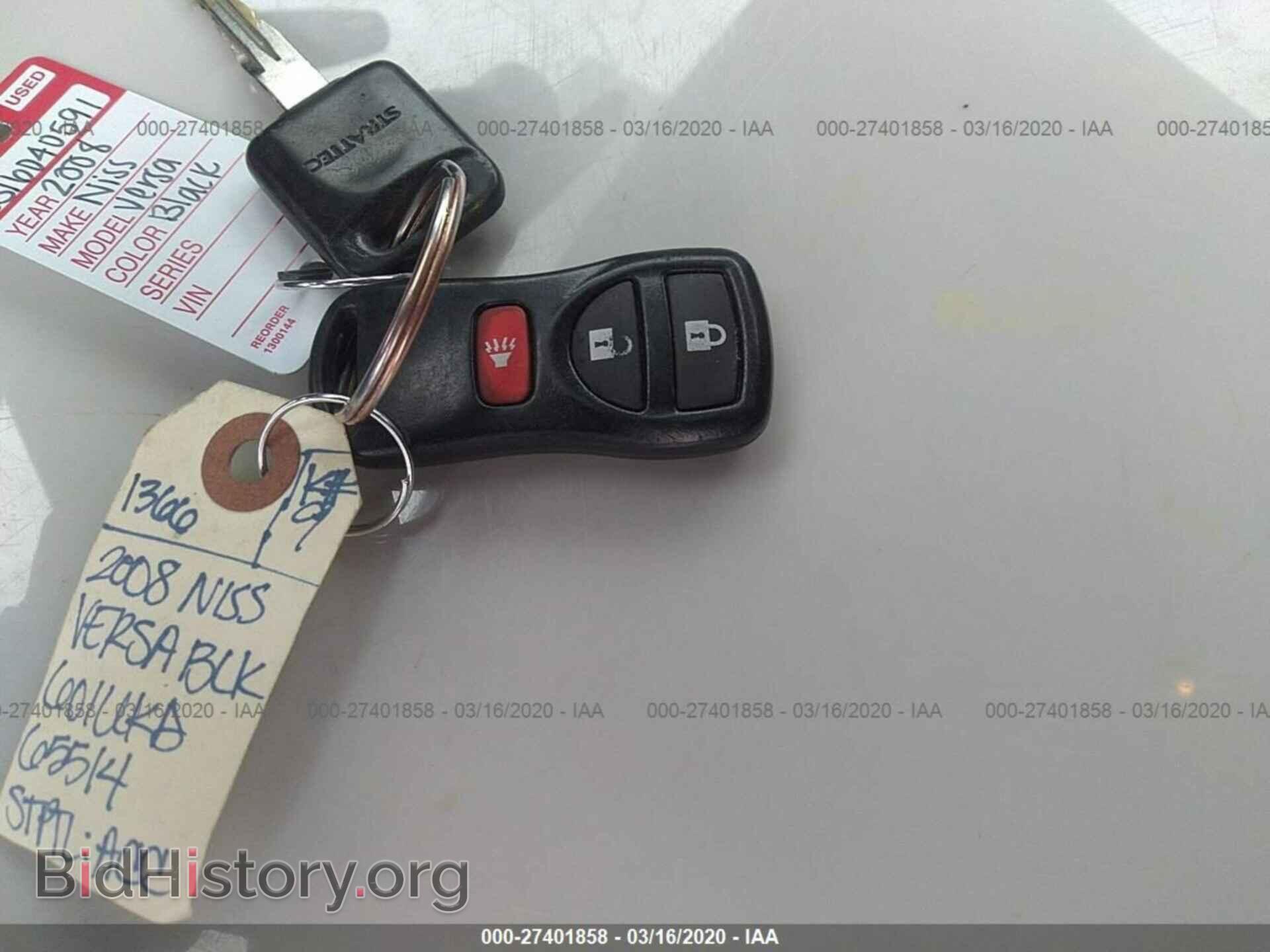 2008 NISSAN VERSA - VIN: 3N1BC13E38L365514 - Фото 11