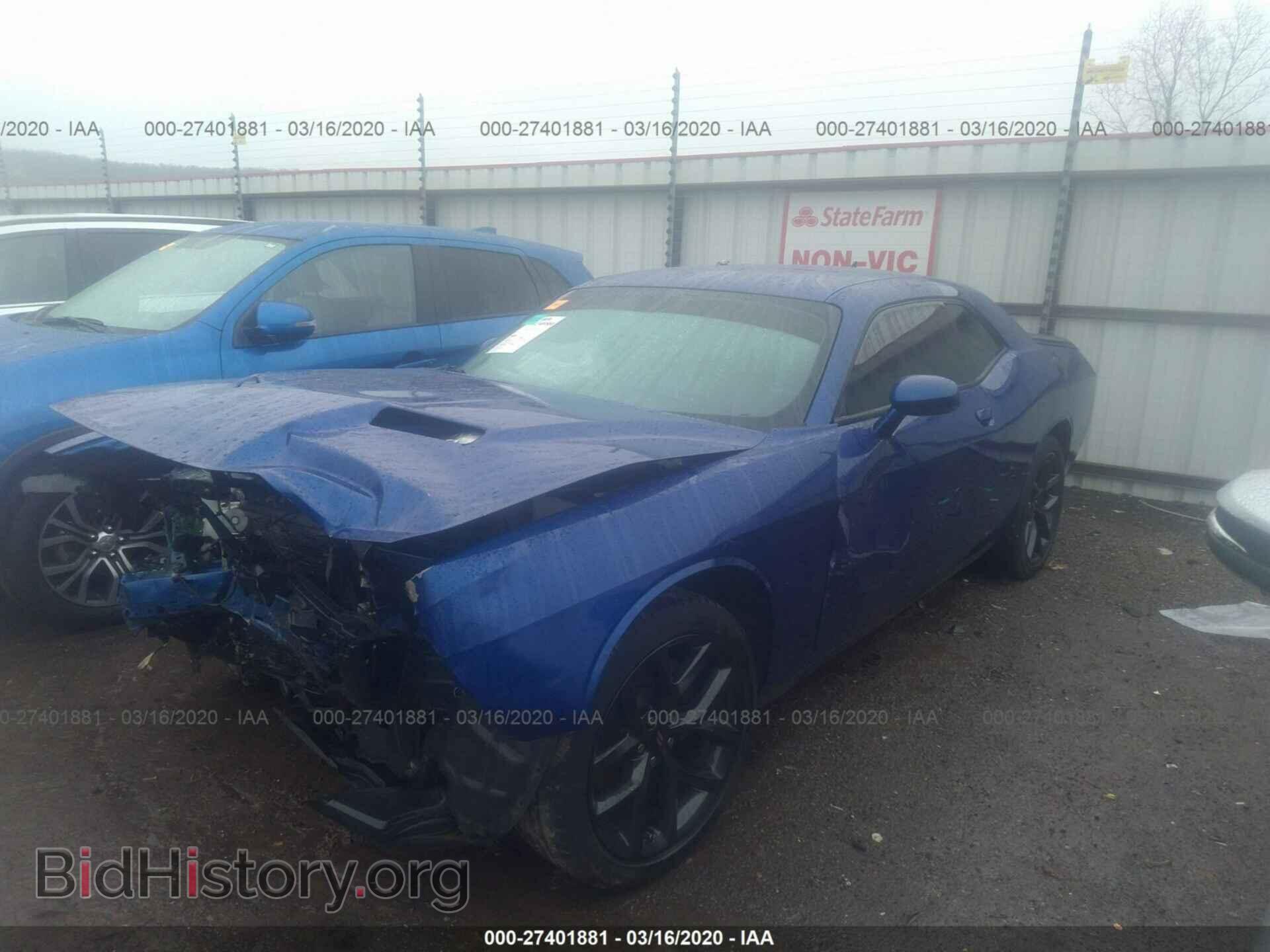 2019 DODGE CHALLENGER - VIN: 2C3CDZAG5KH525611 - Фото 2