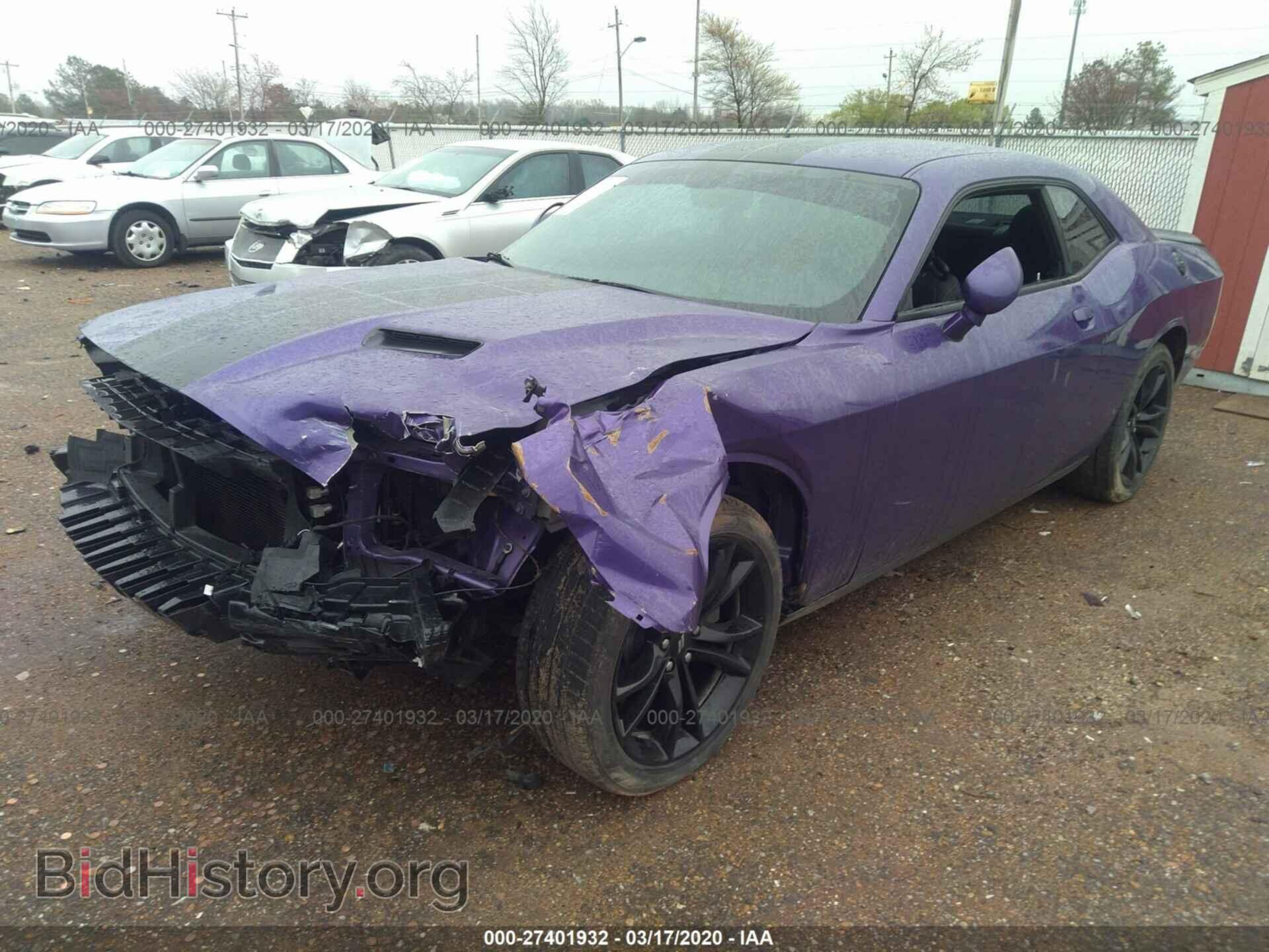 2018 DODGE CHALLENGER - VIN: 2C3CDZAG4JH304810 - Фото 2