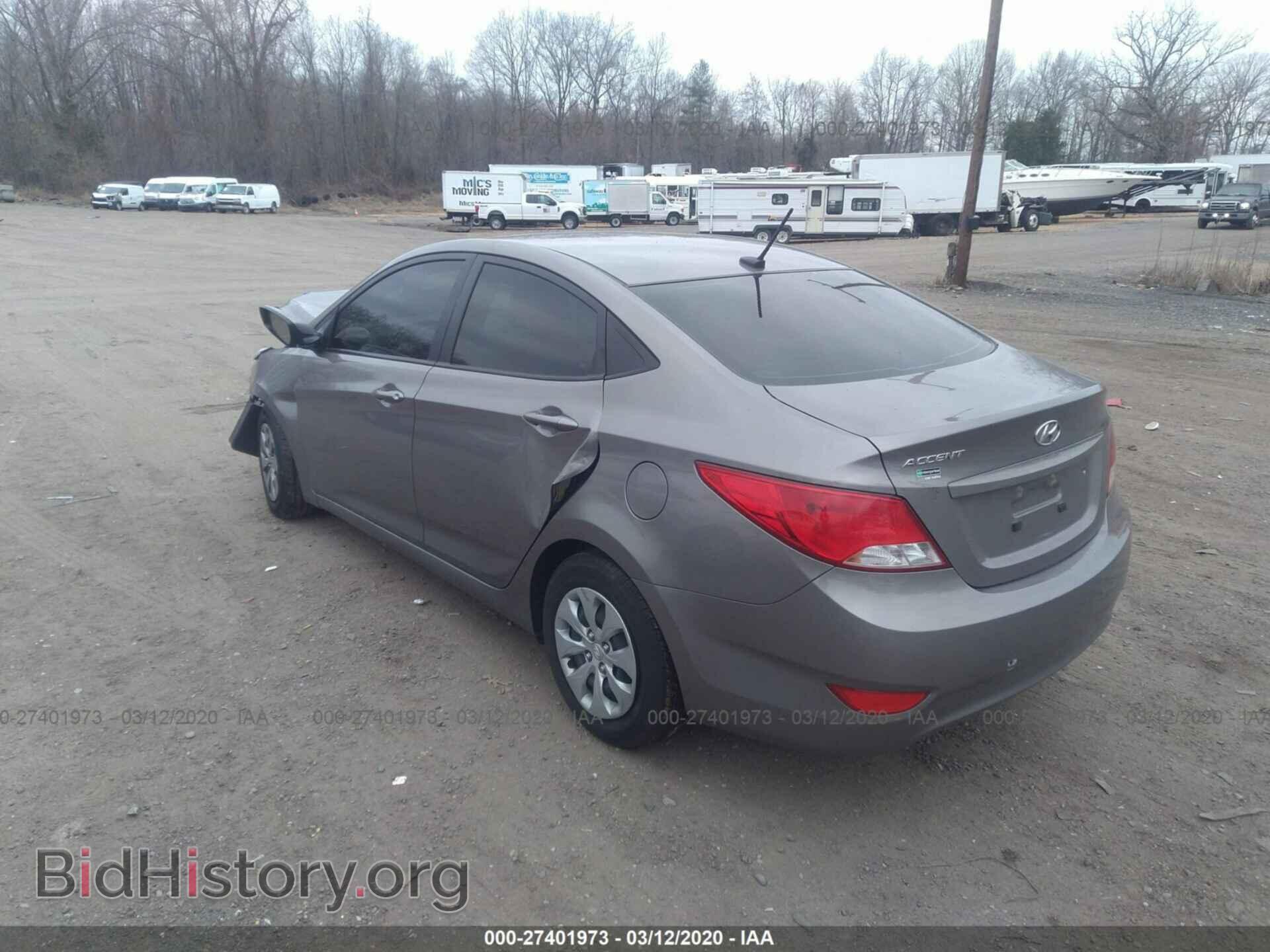 2017 HYUNDAI ACCENT - VIN: KMHCT4AE5HU364937 - Фото 3