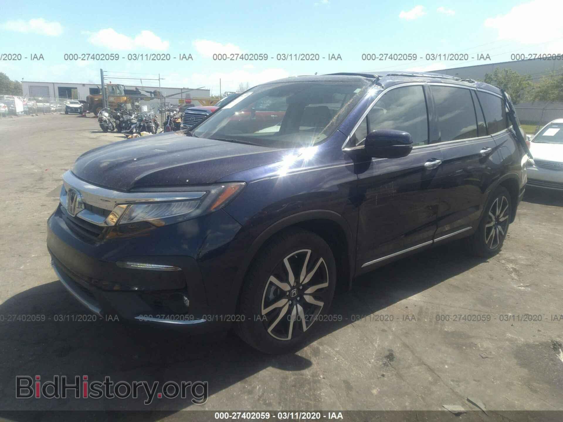 2019 HONDA PILOT - VIN: 5FNYF5H62KB040687 - Фото 2