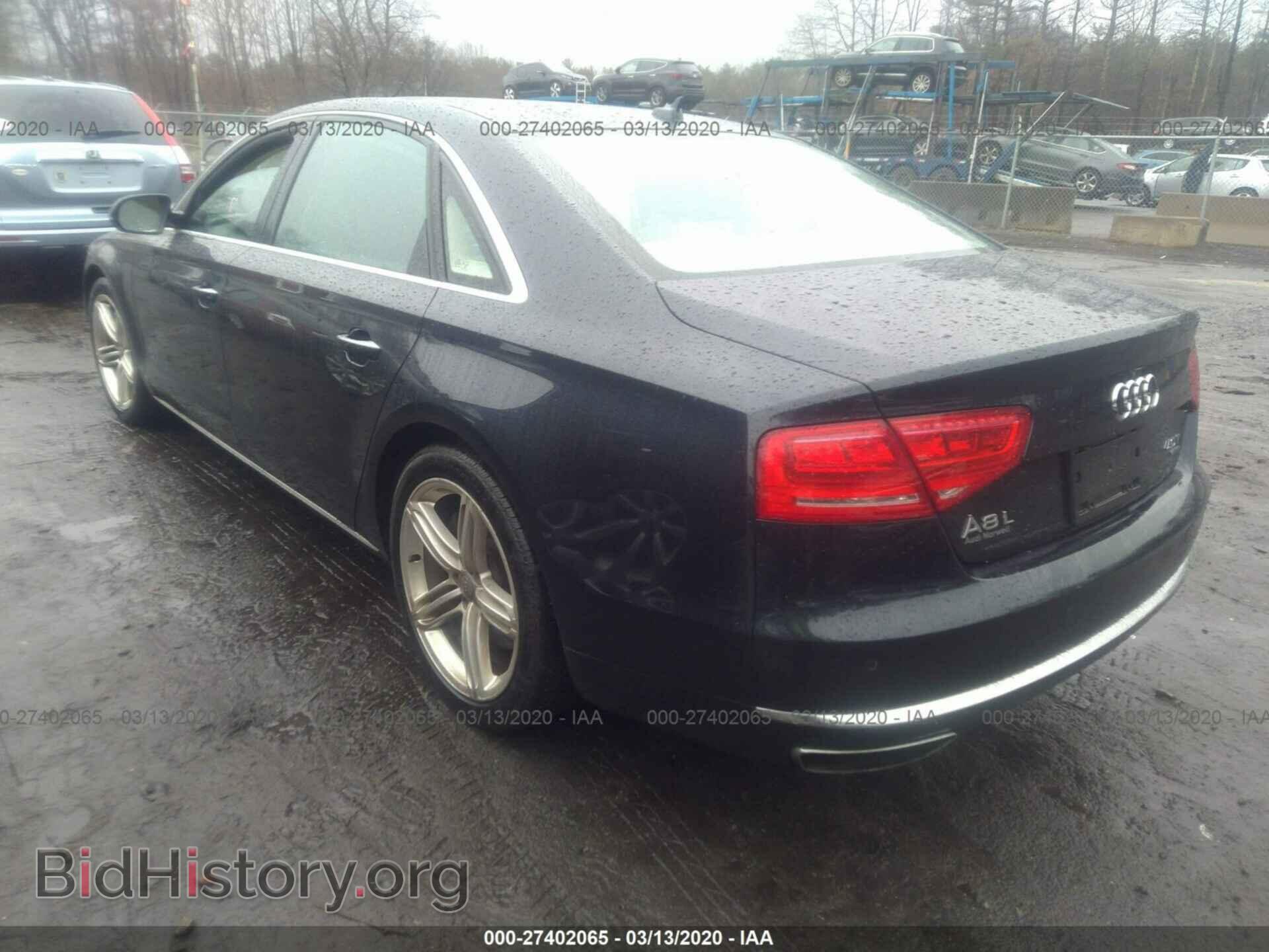 2014 AUDI A8 - VIN: WAUR2AFD6EN013585 - Фото 3