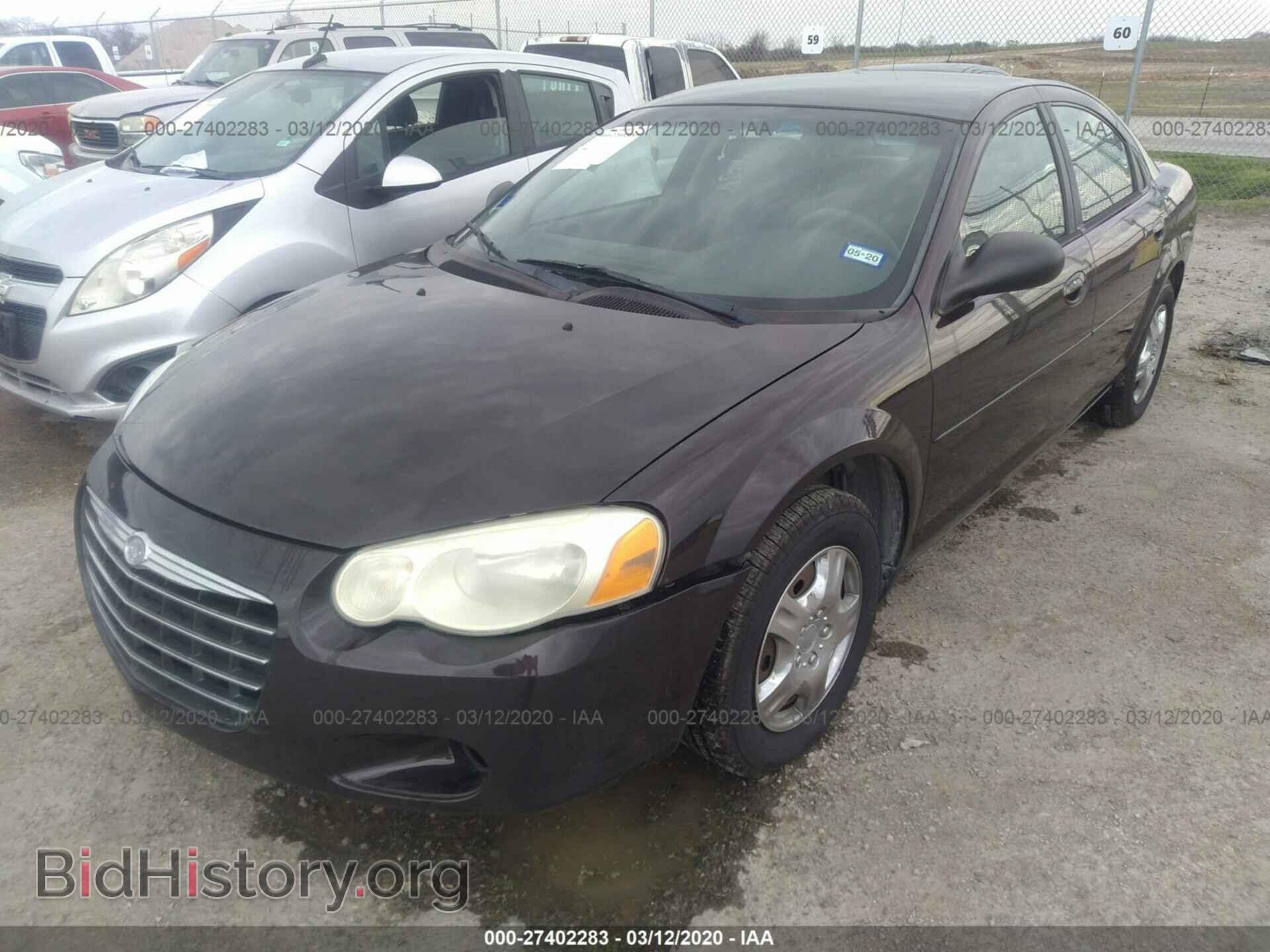 2004 CHRYSLER SEBRING - VIN: 1C3AL46RX4N100743 - Photo 2