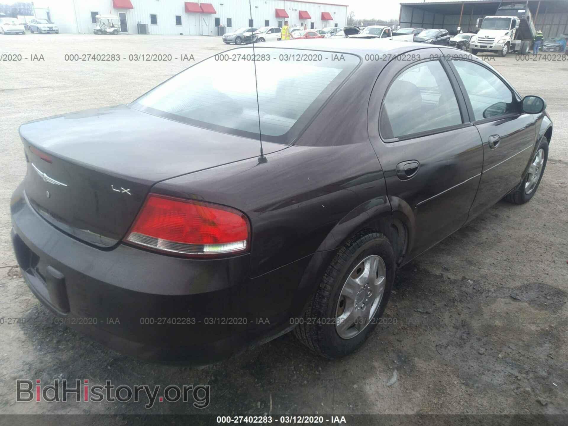 2004 CHRYSLER SEBRING - VIN: 1C3AL46RX4N100743 - Photo 4