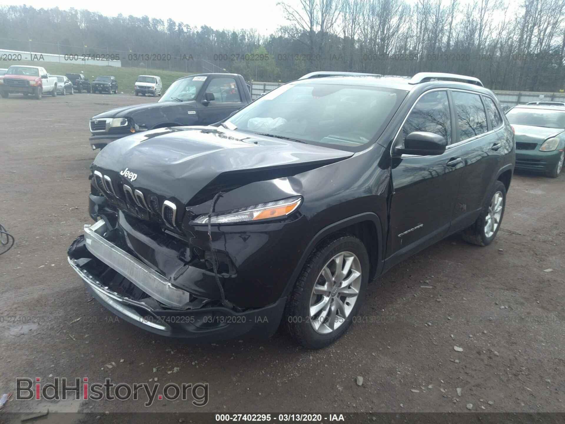 2015 JEEP CHEROKEE - VIN: 1C4PJLDS5FW762075 - Фото 2