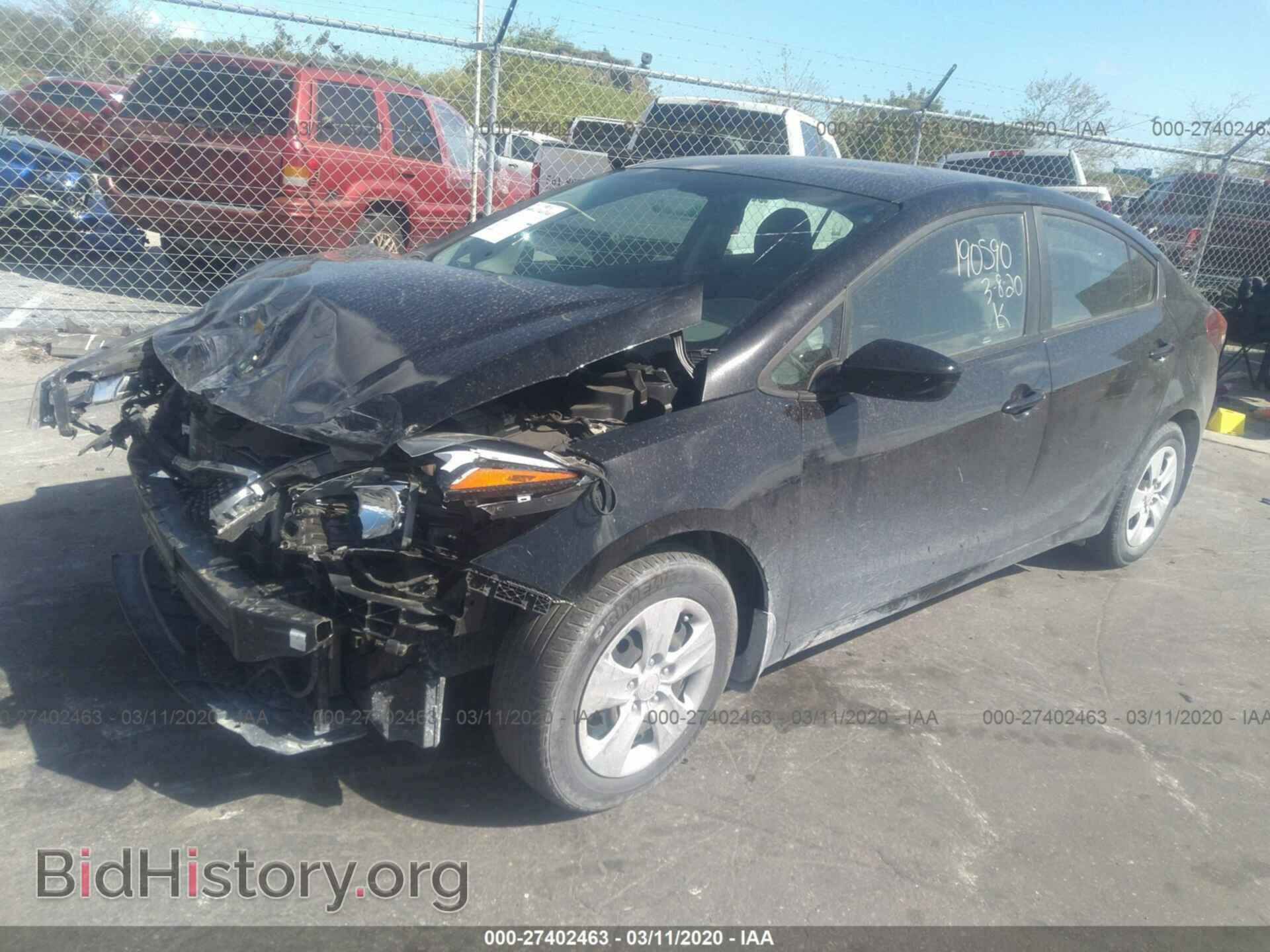 2017 KIA FORTE - VIN: 3KPFK4A76HE057362 - Фото 2