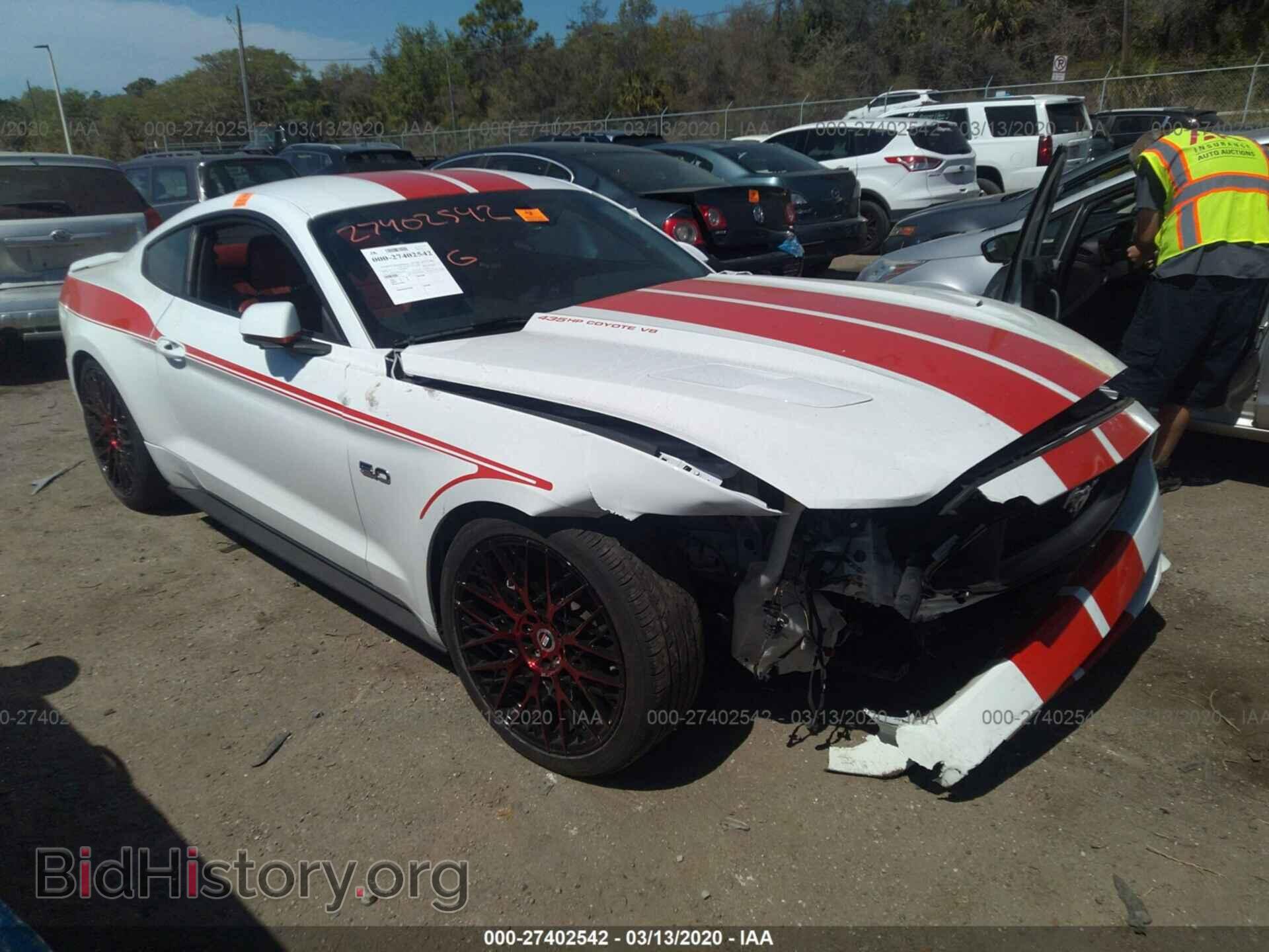 Фотография 1FA6P8CF6G5215129 - FORD MUSTANG 2016