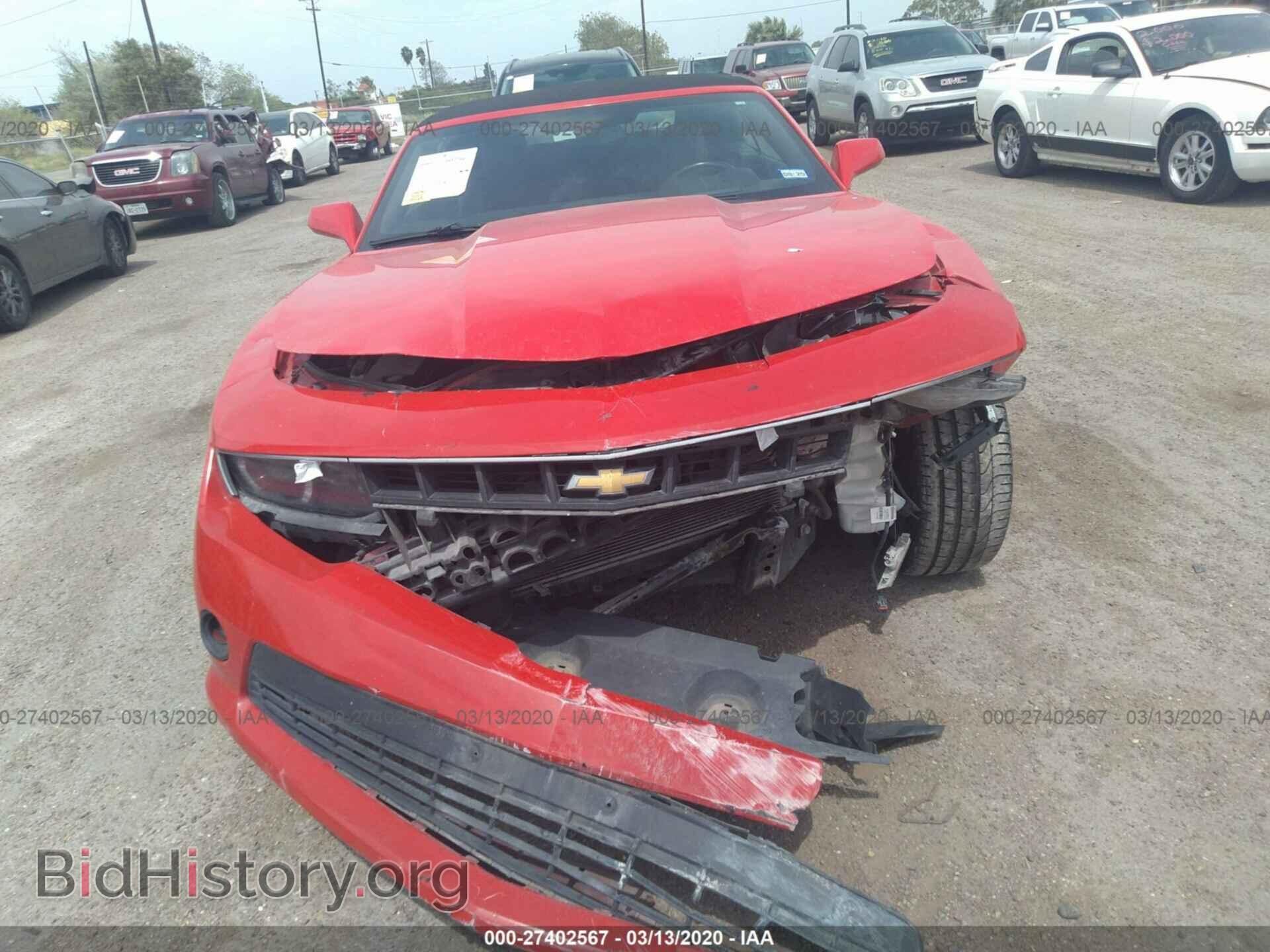 2014 CHEVROLET CAMARO - VIN: 2G1FC3D31E9322742 - Фото 6