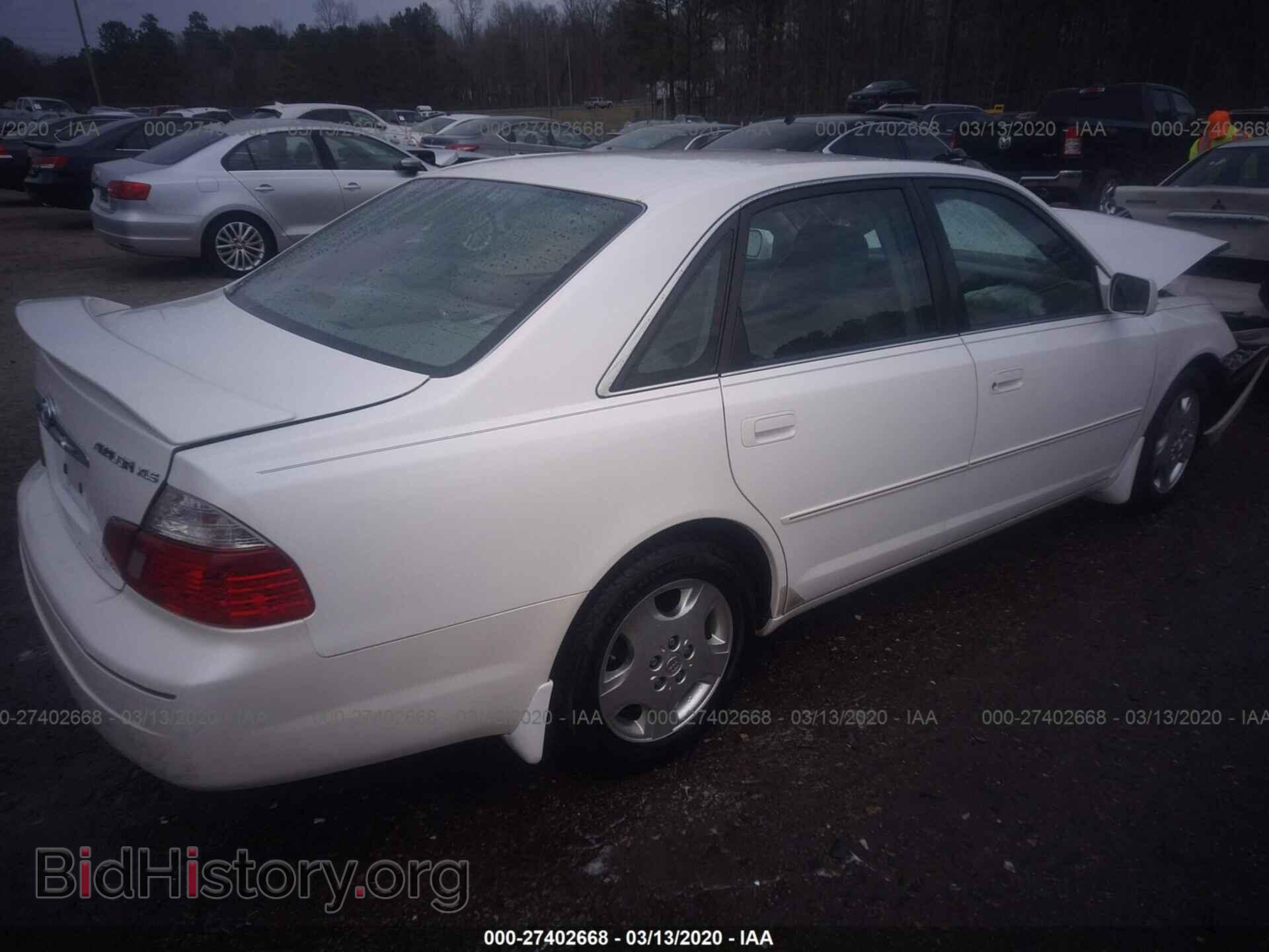 2003 TOYOTA AVALON - VIN: 4T1BF28B13U335527 - Фото 4