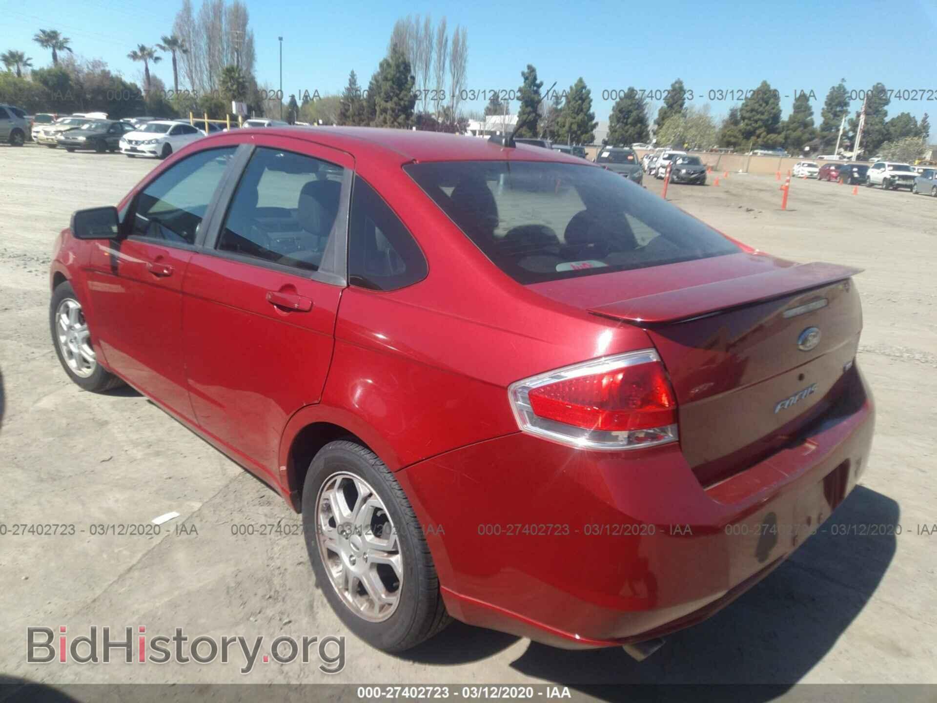 2009 FORD FOCUS - VIN: 1FAHP36NX9W218921 - Фото 3