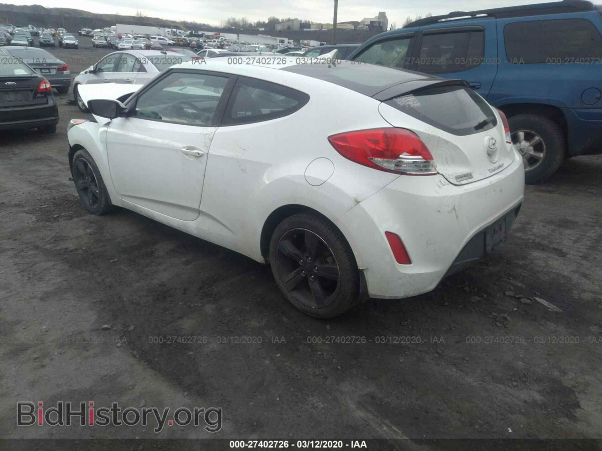 2013 HYUNDAI VELOSTER - VIN: KMHTC6AD6DU097143 - Фото 3